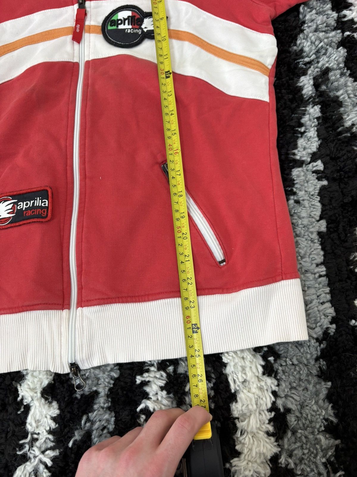 Fox Racing Aprilia vintage y2k zip up racing sweatshirt slim fit Size US S / EU 44-46 / 1 - 4 Thumbnail
