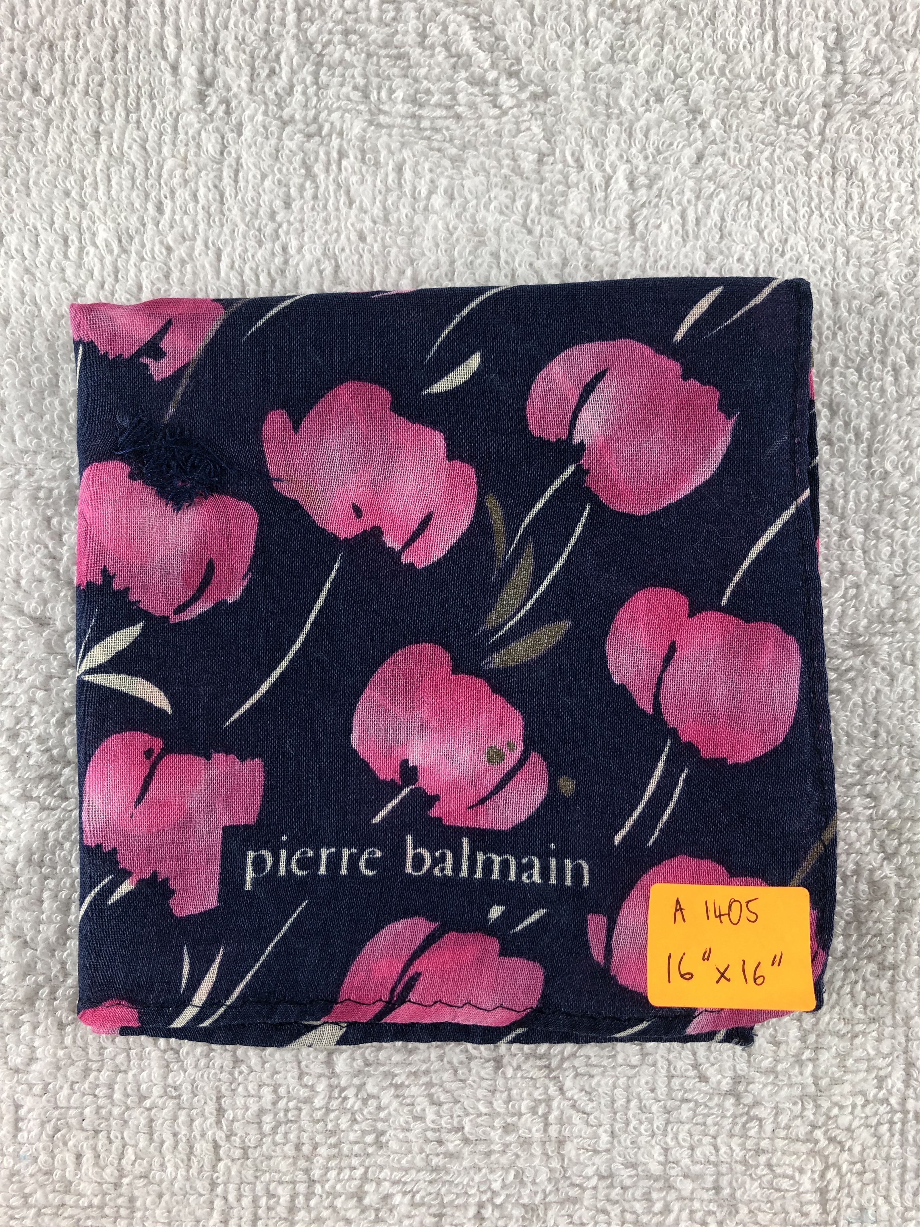 Pierre Balmain × Vintage Pierre Balmain Handkerchief / Bandana / Neckerchief Size ONE SIZE - 7 Thumbnail