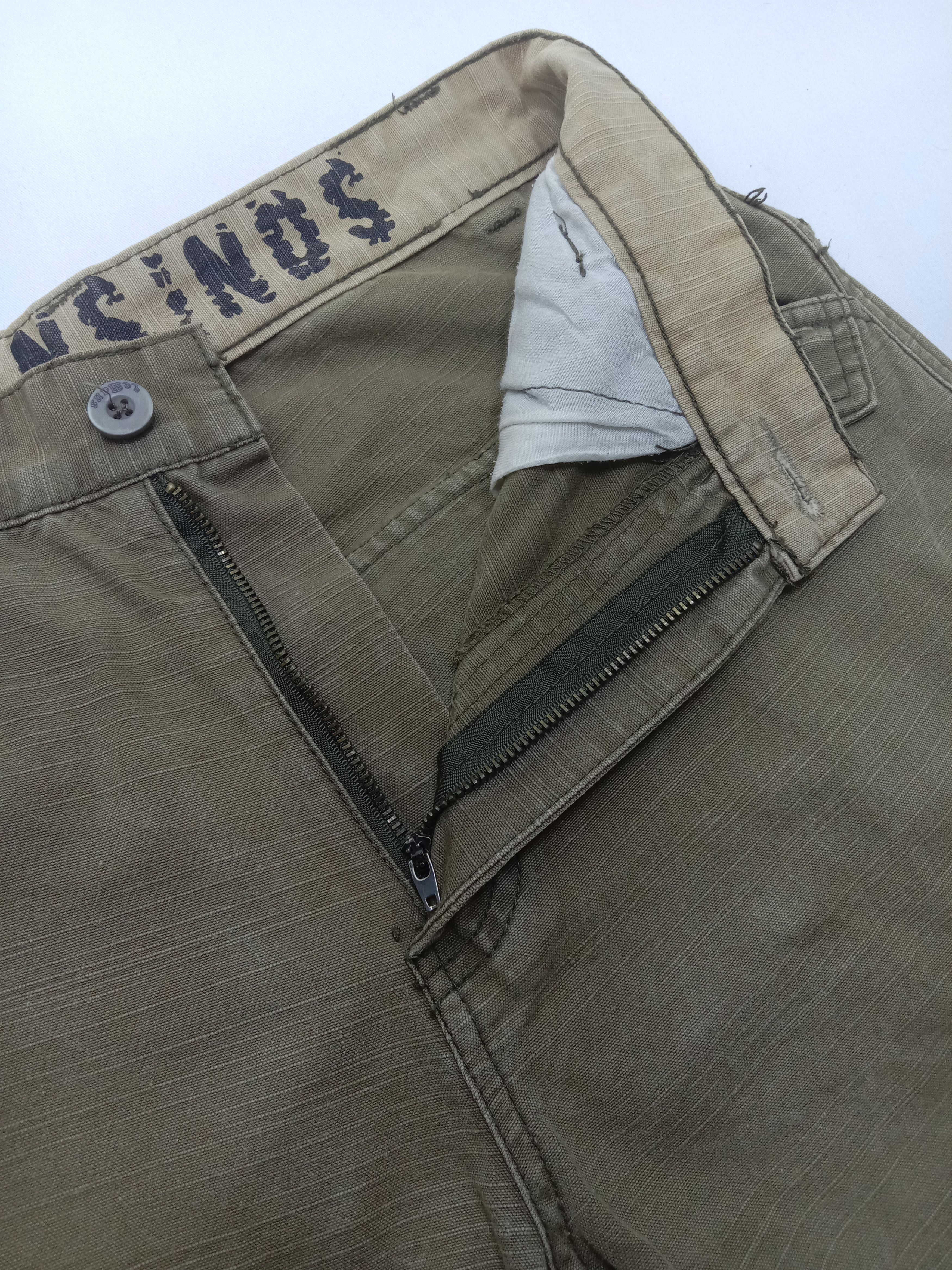 Japanese Brand Vintage Japanese Bondage Multi Pocket Tactical Cargo Pants Size US 30 / EU 46 - 11 Thumbnail