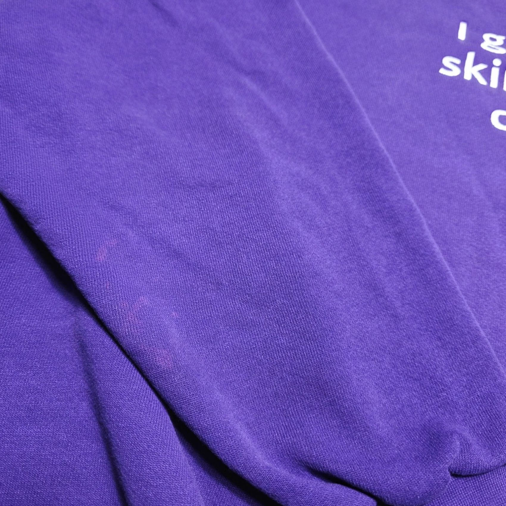 Lee VINTAGE Lee Women's Sweatshirt Heavyweight Cotton Blend USA Purple Size 2XL Regular Pullover Crew Neck Long Sleeve Size XXL / US 16-18 / IT 52-54 - 7 Thumbnail