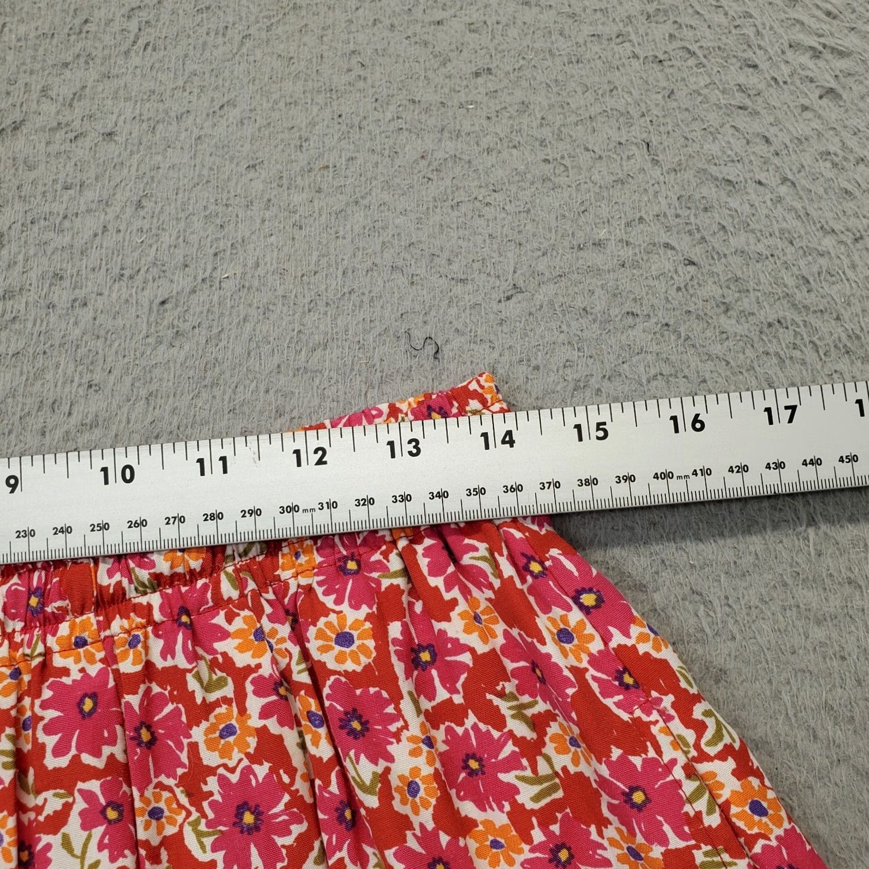 Vintage The Limited Shorts Women M Multi Floral High Waist Pleated Elastic Waist Pull On Size 32" / US 10 / IT 46 - 5 Thumbnail
