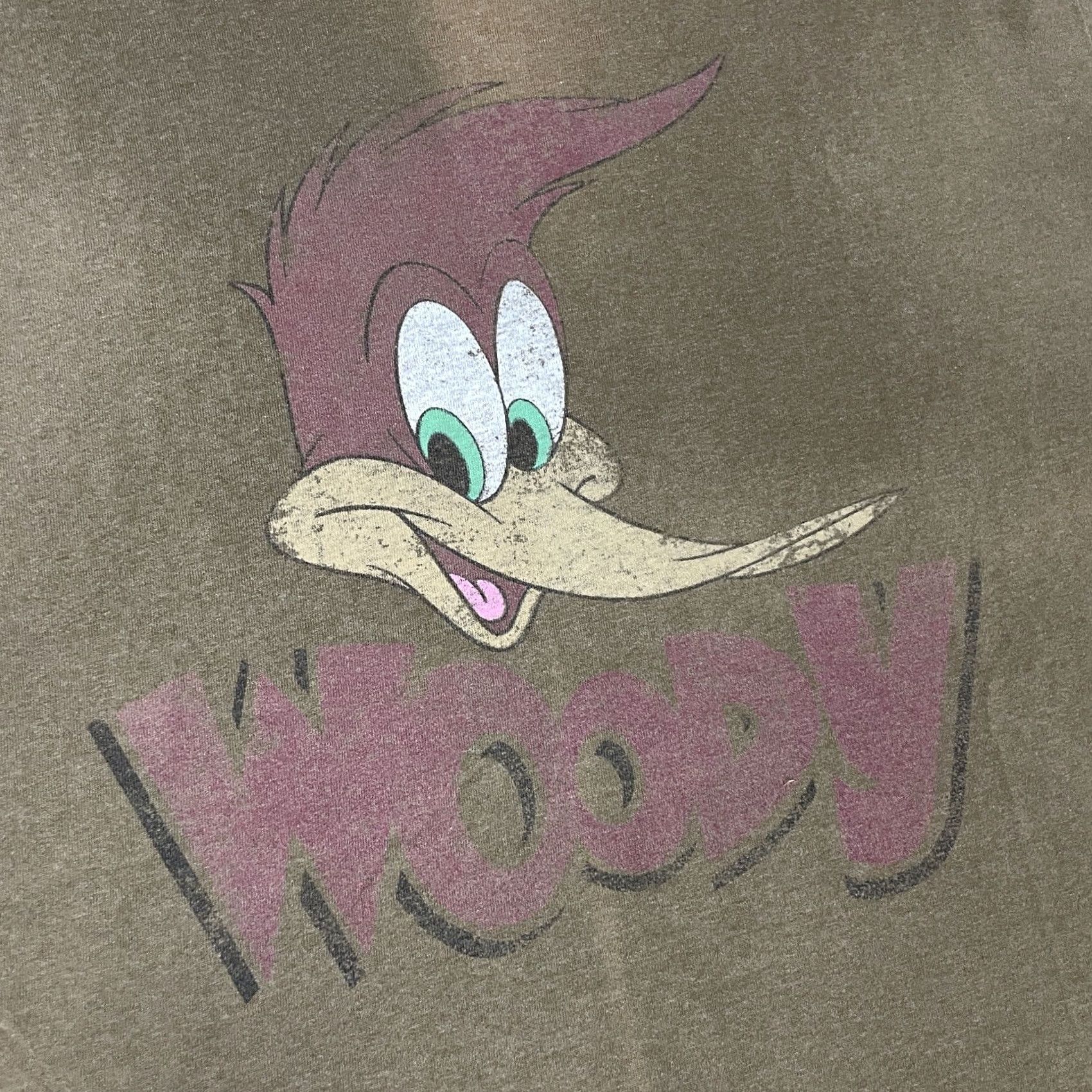 Vintage VINTAGE Woody Woodpecker T-shirt Adult L Graphic Short Sleeve Crew Neck L* Size US L / EU 52-54 / 3 - 3 Thumbnail