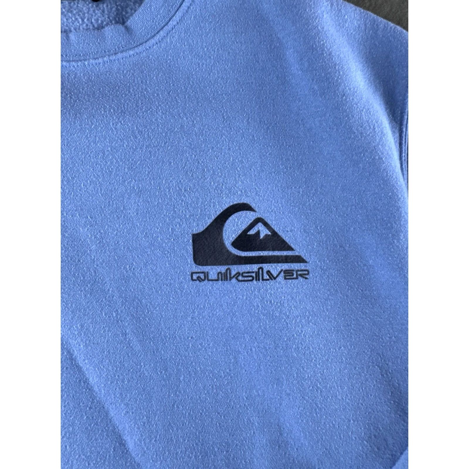 Quiksilver Quiksilver Sweatshirt Mens M Blue Y2K Surf Skate Minimal Logo Crewneck Size US M / EU 48-50 / 2 - 4 Thumbnail