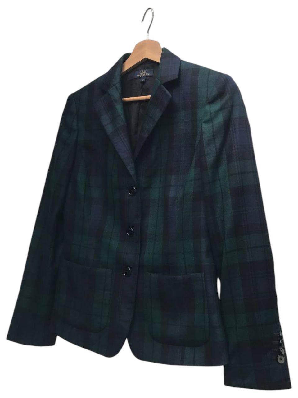 Brooks Brothers Brooks Brothers Plaid Wool Jacket Size US XS / EU 42 / 0 - 5 Thumbnail