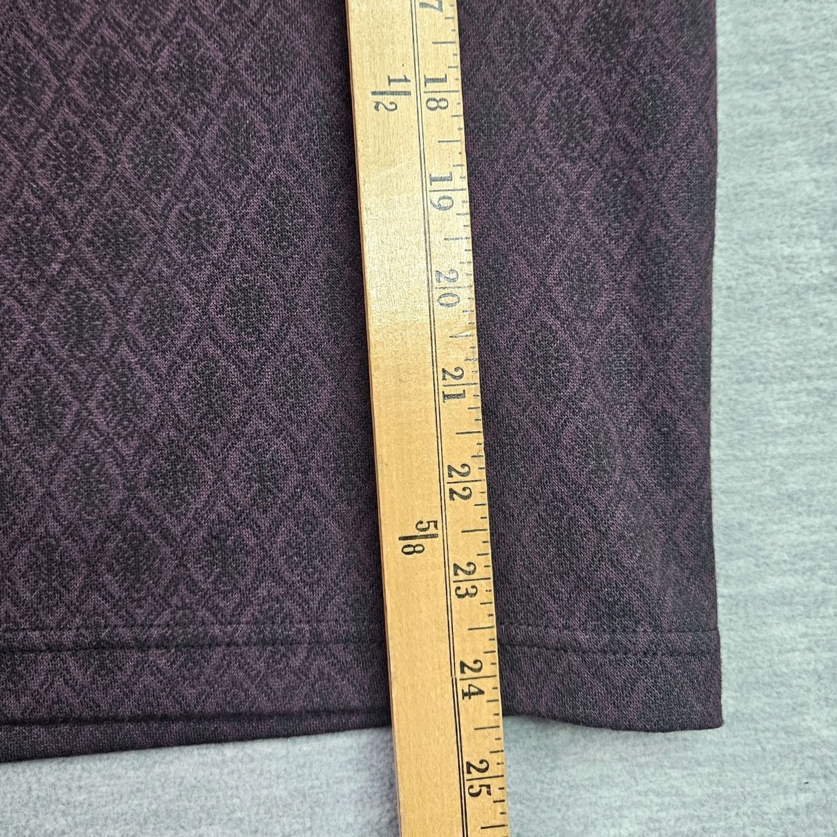 Vintage Style & Co Women Burgundy Stretch Skirt Plus Size 2X NEW A-Line Short Skirt Womens Plus 2X Burgundy Red Polyester Rayon Spandex All Seasons Size 40" / US 18 - 6 Thumbnail