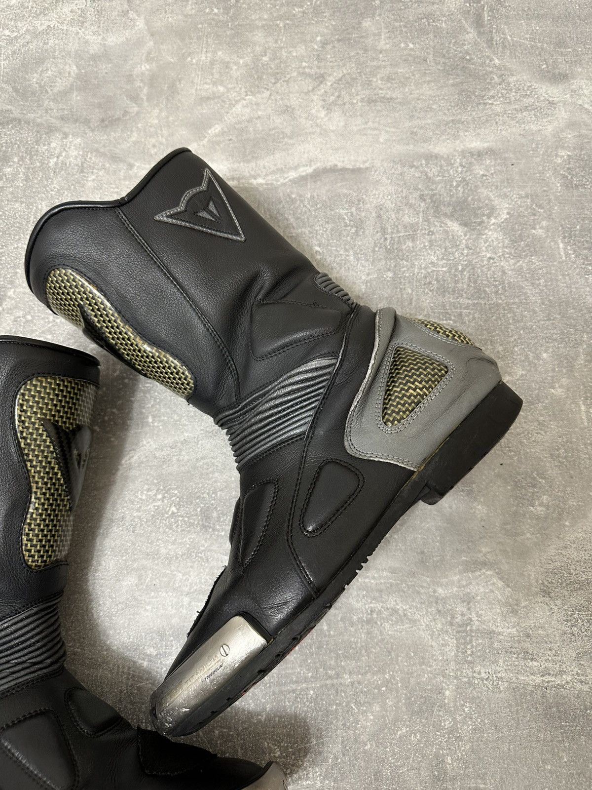 Other Vintage Dainese Racing Leather Membrane Boots Size US 12 / EU 45 - 6 Thumbnail