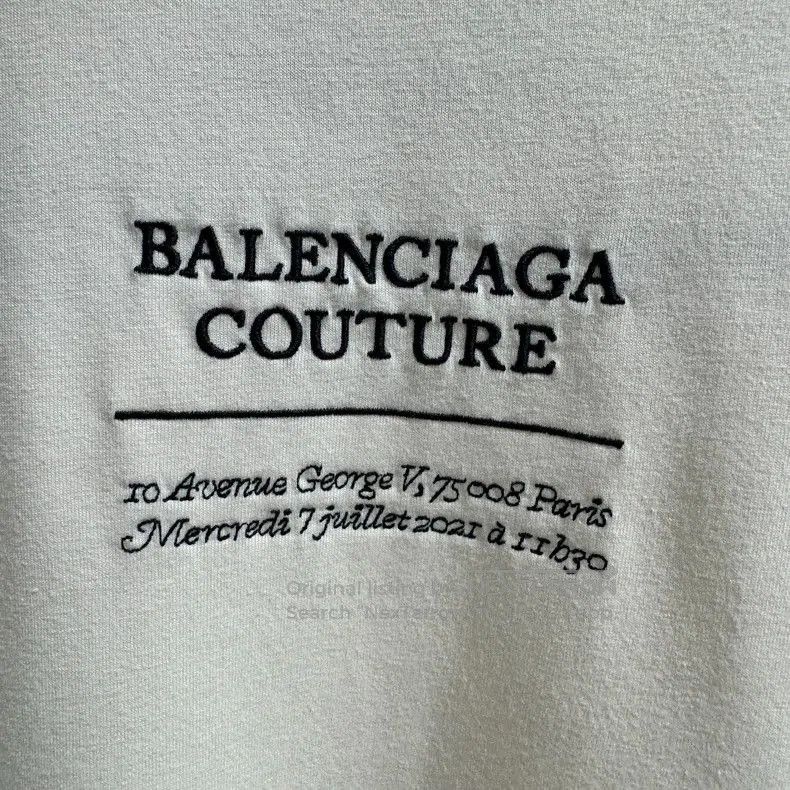 Balenciaga Balenciaga Limited Embroidered Short Sleeve Tee. Size US M / EU 48-50 / 2 - 4 Thumbnail
