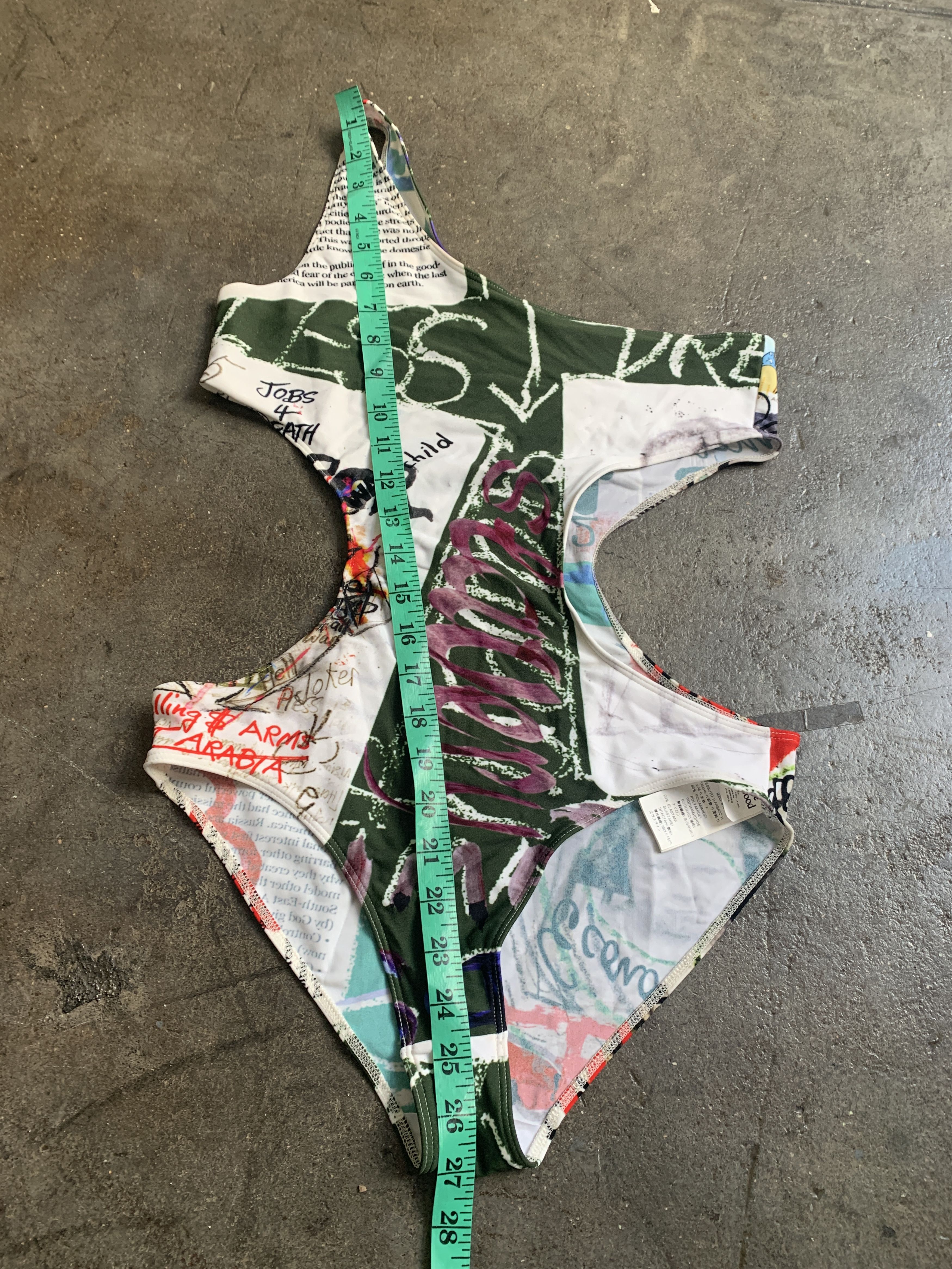 Vivienne Westwood Brand New 2018 Unisex Graffiti Body Suit Swim Wear Crazy Size M / US 6-8 / IT 42-44 - 8 Thumbnail