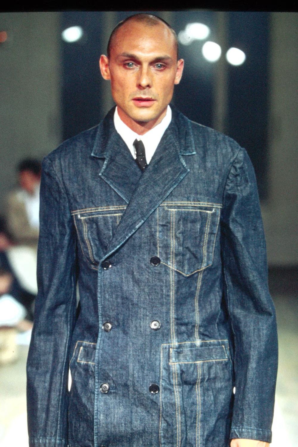 Yohji Yamamoto SS02 Runway Double Breath Spotted Horse Collab Size US M / EU 48-50 / 2 - 2 Thumbnail