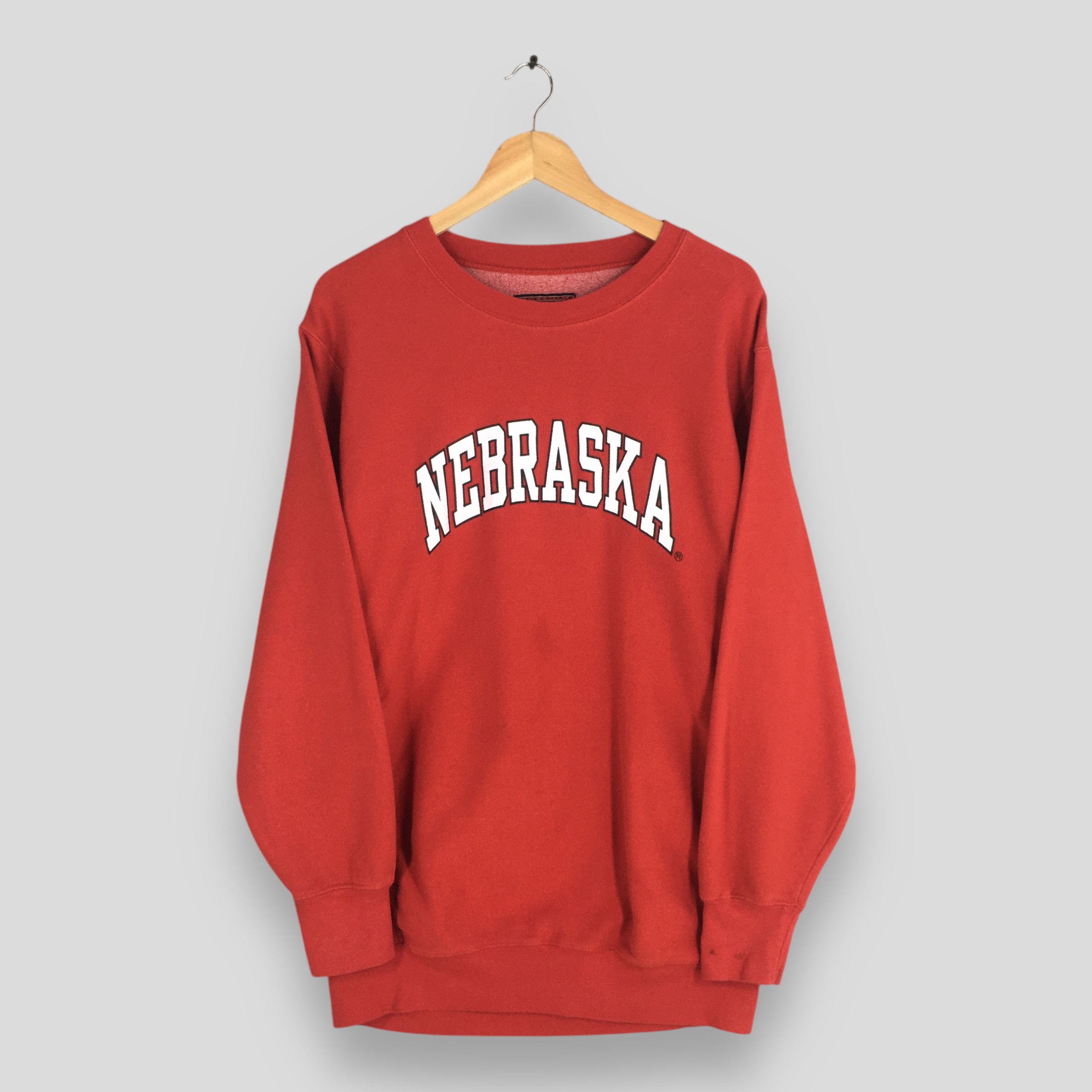 Vintage Vintage Nebraska Huskers Football Sweatshirt Large Size US L / EU 52-54 / 3 - 1 Thumbnail