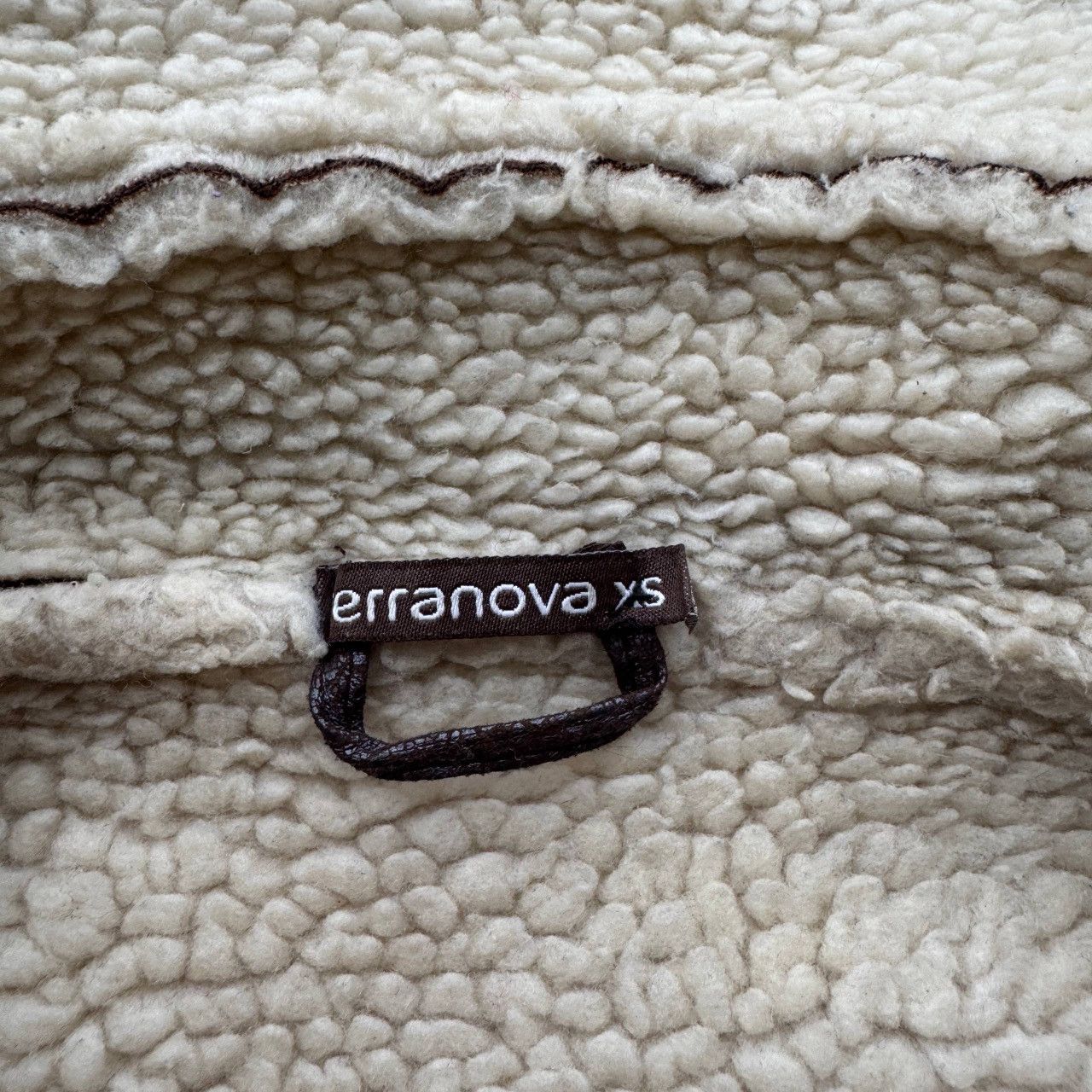 Hysteric Glamour 2000’s Aesthetic Shearling Aviator Cropped Jacket Size XS / US 0-2 / IT 36-38 - 14 Thumbnail