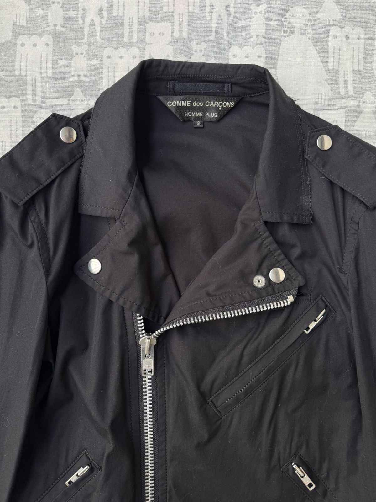 Comme des Garcons Homme Plus Comme Des Garçons Homme Plus 2015 Biker Perfecto Jacket Size US S / EU 44-46 / 1 - 2 Thumbnail