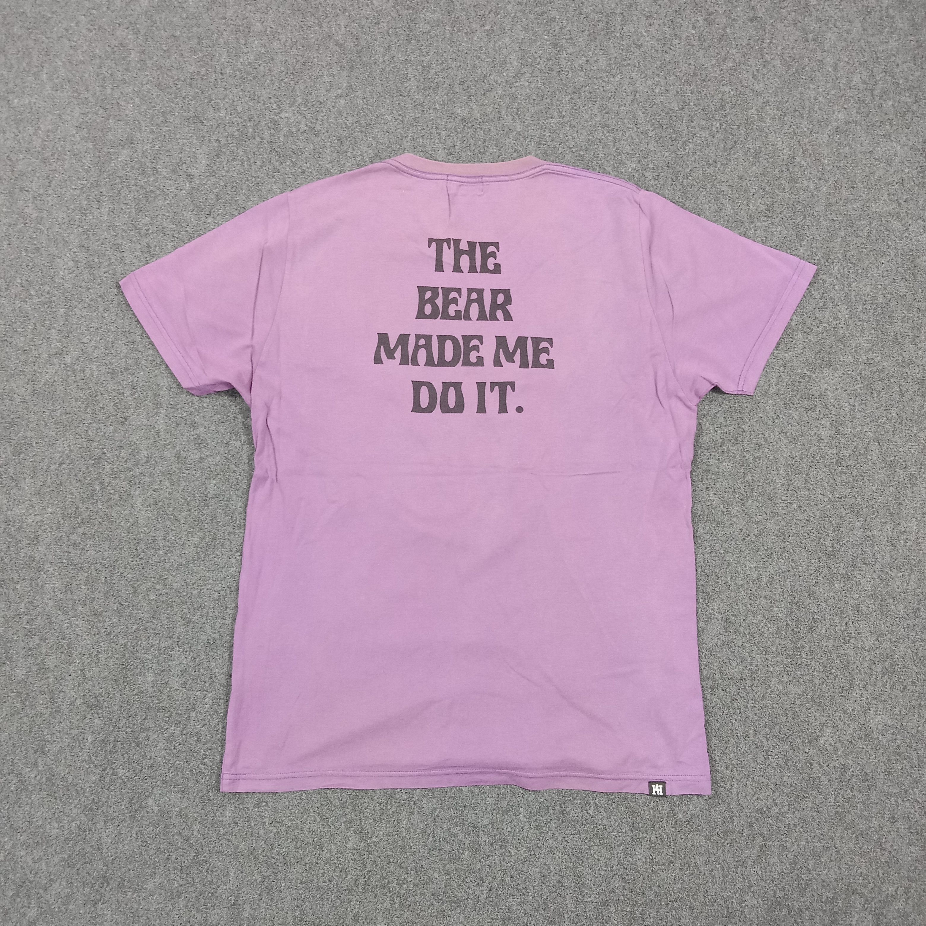 Hysteric Glamour Hysteric Glamour Japanese Bear Graphic Tshirt C294N60 Size US M / EU 48-50 / 2 - 4 Thumbnail