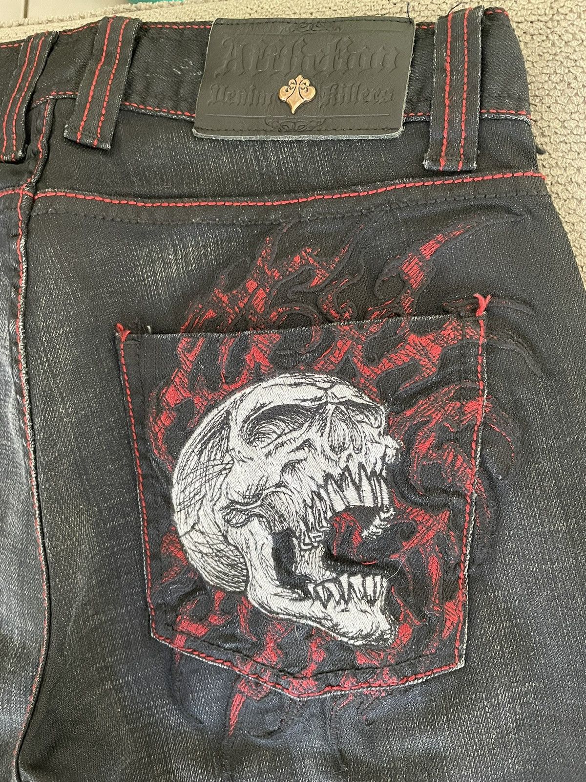 Affliction Affliction Black denim Size US 32 / EU 48 - 2 Thumbnail