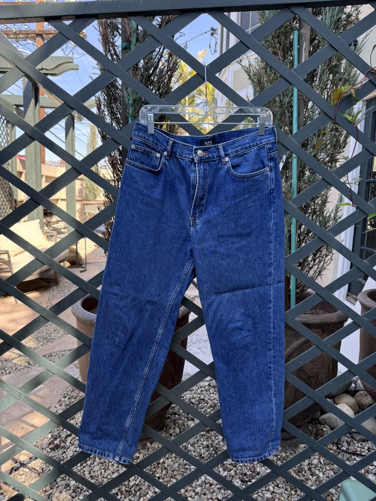 A.P.C. APC Stonewashed Martin Denim Jeans Size US 29 - 1 Thumbnail