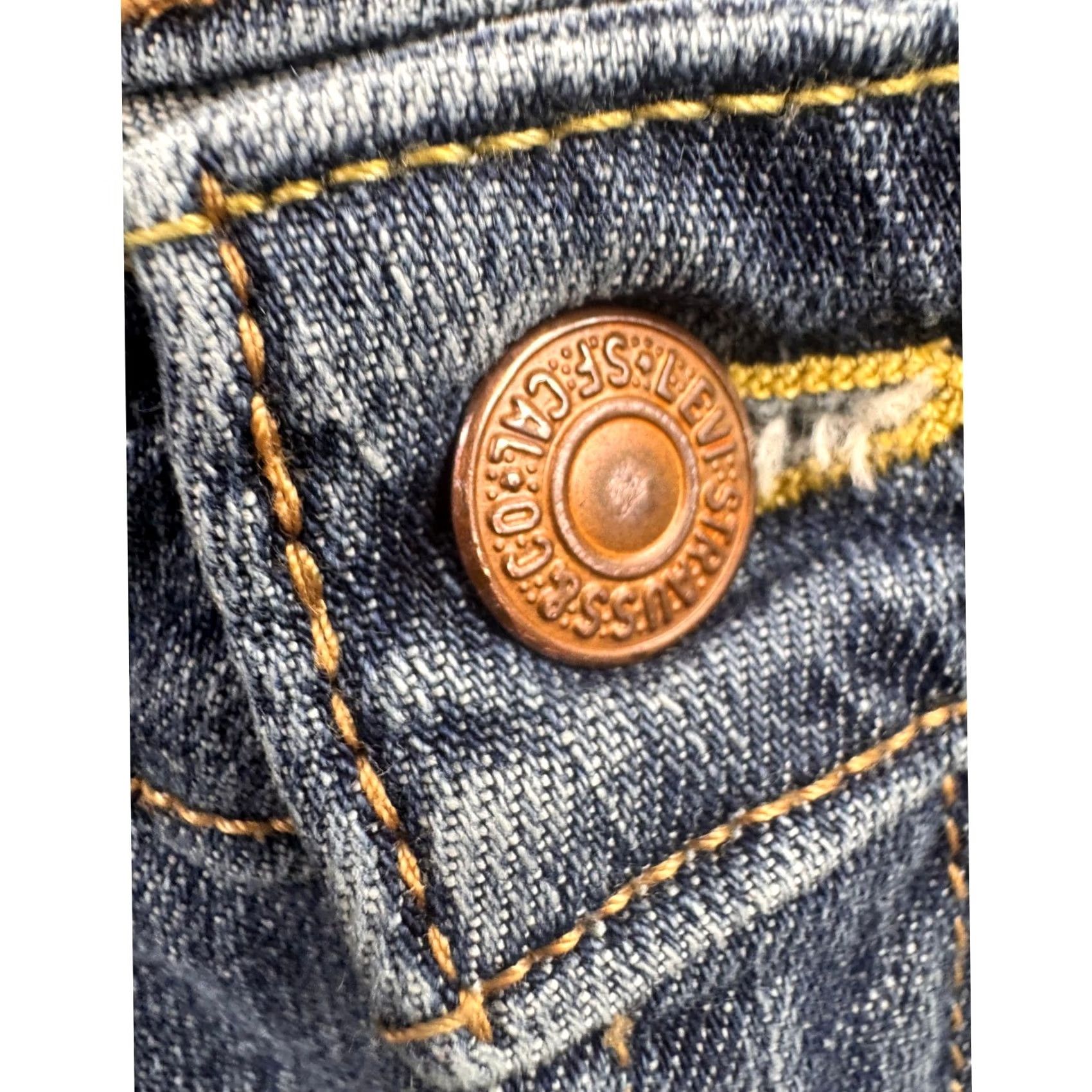 Levi's Levi's Jeans Womens Blue Bootcut Flare Denim 29x27 Size 29" - 7 Thumbnail