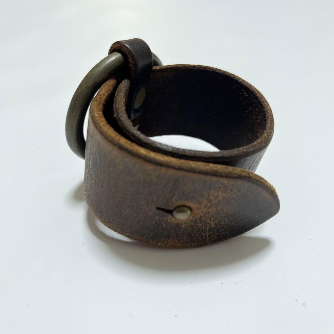 Number (N)ine AW08 Ring Leather Wristband Size ONE SIZE - 2 Thumbnail