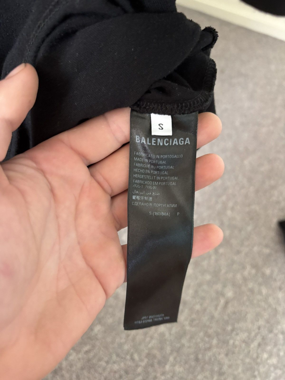 Balenciaga Balenciaga Hand drawn logo tshirt Size US S / EU 44-46 / 1 - 4 Thumbnail