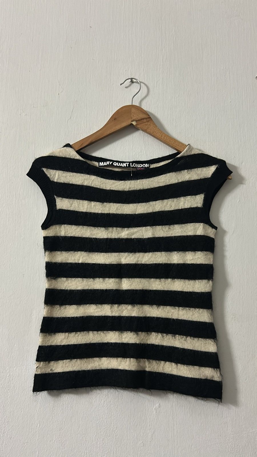 Le Grande Bleu (L.G.B.) Mary Quant London Singlet Wool Size XS / US 0-2 / IT 36-38 - 1 Thumbnail