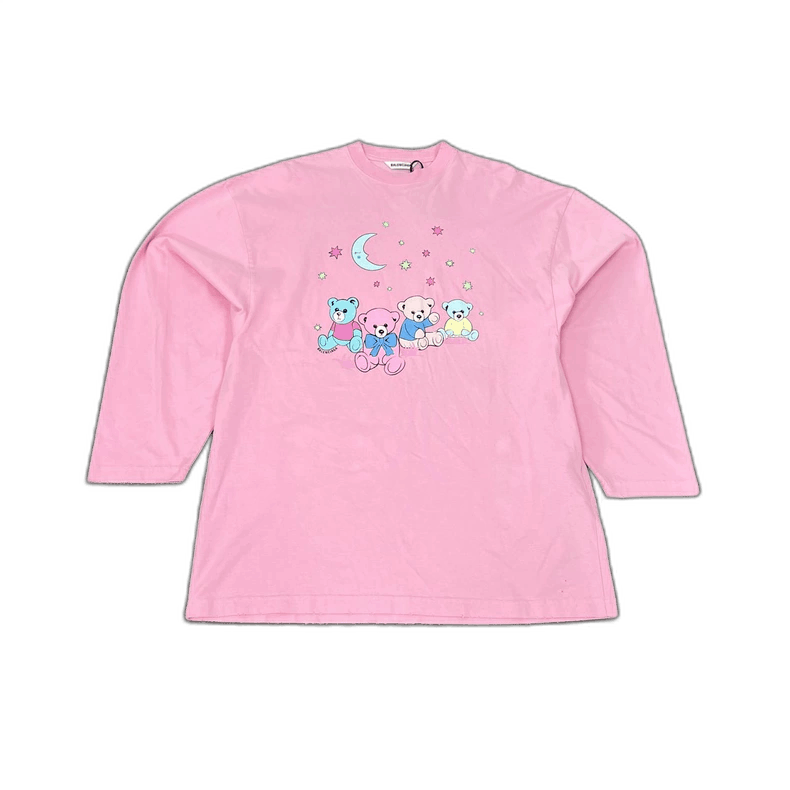 Balenciaga Balenciaga Long Sleeve Moon Bear Shirt M-2507 Size US M / EU 48-50 / 2 - 1 Thumbnail
