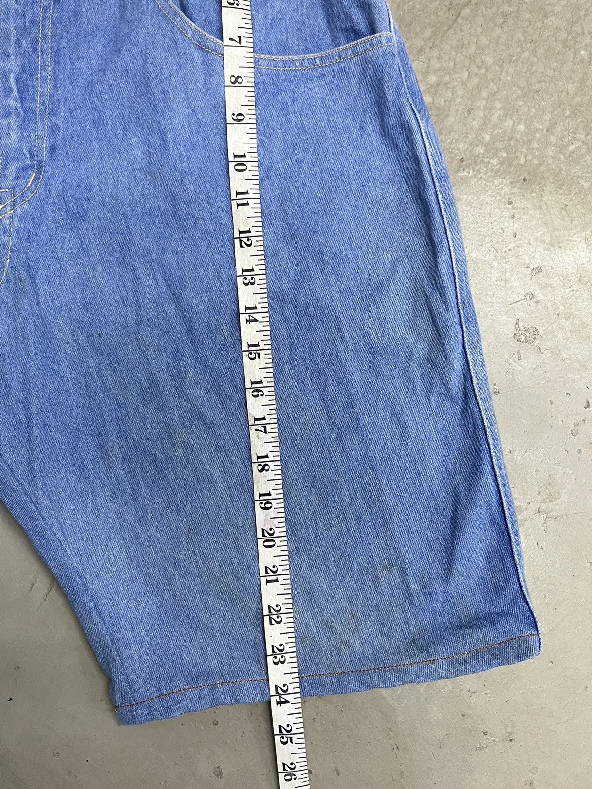 Rap Tees × Vintage Vintage Cypress Hill Emboidery Baggy Denim Jorts Pants Size US 32 / EU 48 - 10 Thumbnail