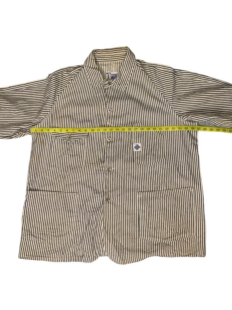 Post Overalls × Vintage Vintage Post Overall Chore Denim Jackets Size US L / EU 52-54 / 3 - 8 Thumbnail
