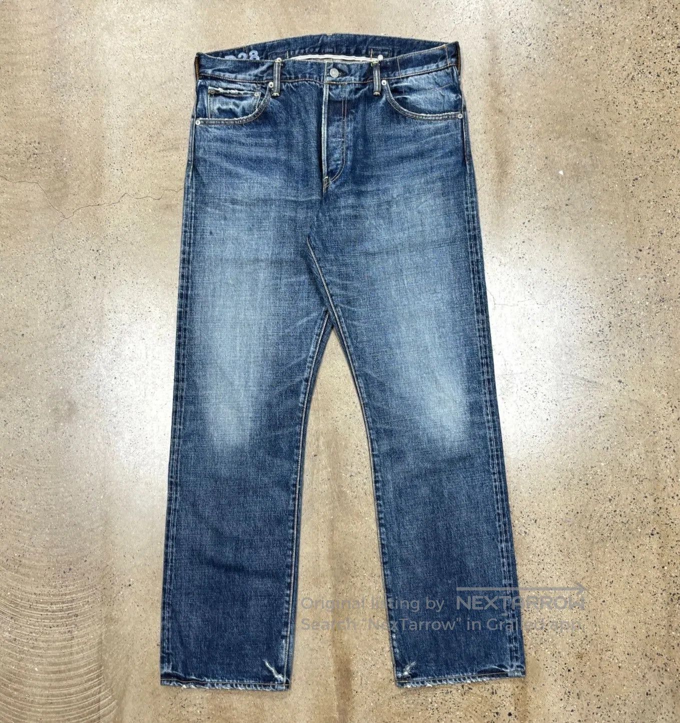 Visvim Visvim Social Sculpture Damaged Denim Pants. Size US 36 / EU 52 - 1 Thumbnail