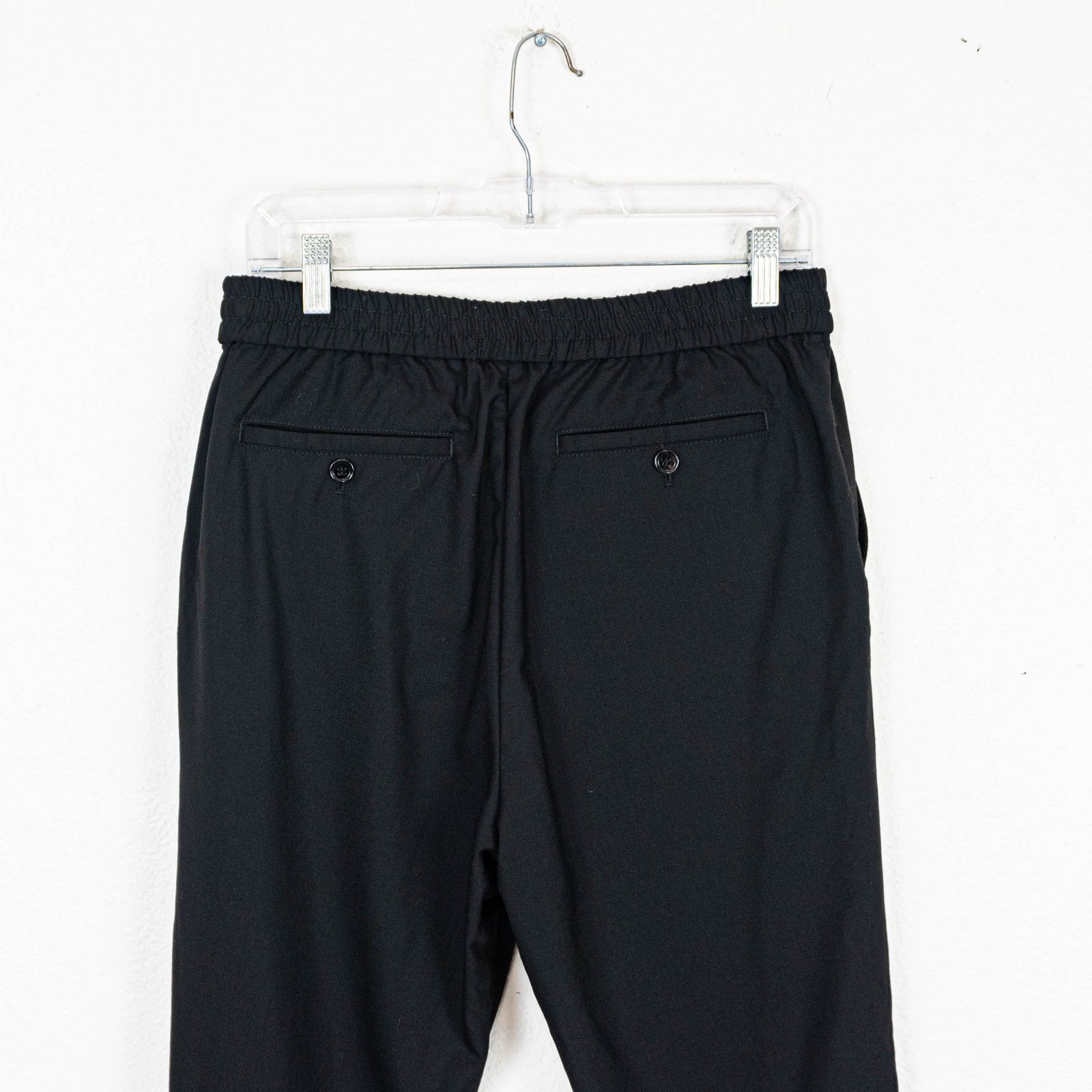AMI AMI Alexandre Mattiussi Cropped Pleated wool Trousers M Slim Size US 30 / EU 46 - 9 Thumbnail