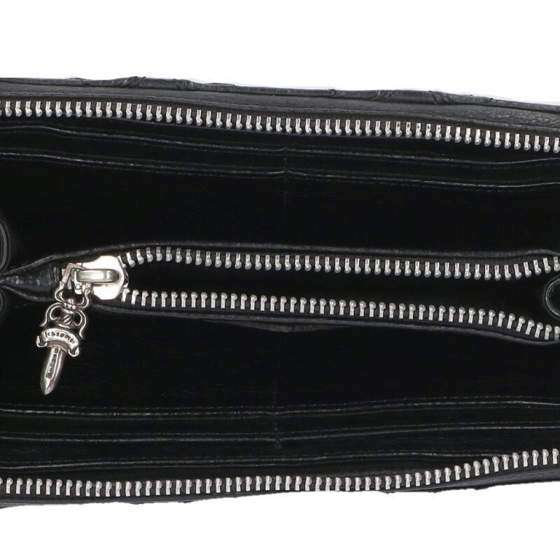 Chrome Hearts Chrome Hearts Cemetery Cross Quilted Wallet Size ONE SIZE - 3 Thumbnail