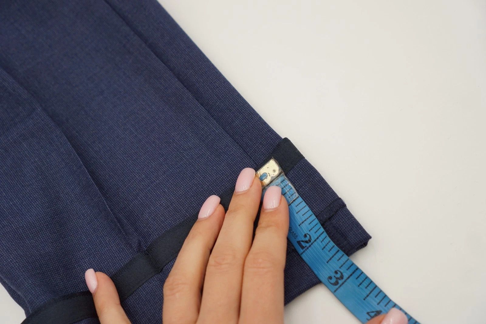 Suitsupply Men Suitsupply Pants Sienna Blue Wool Size UK/US34 Size 34R - 5 Thumbnail