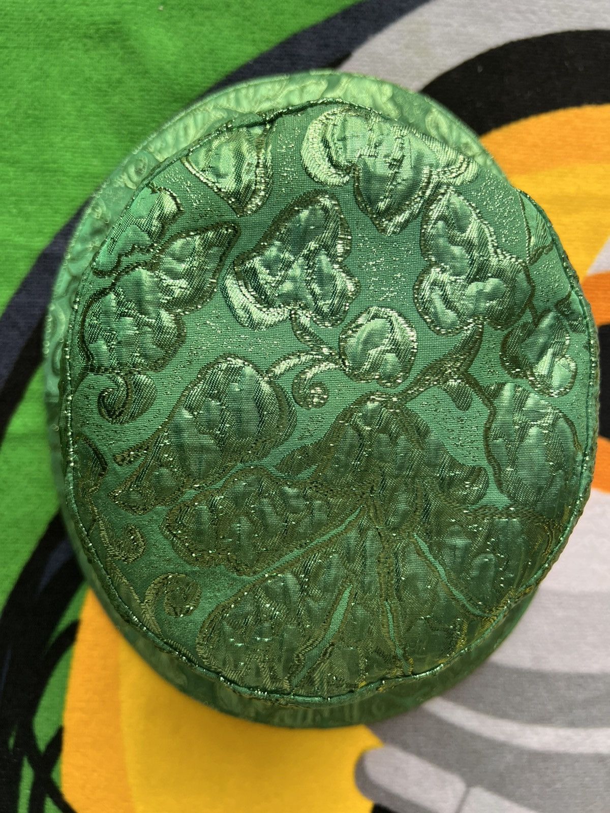 Gucci Gucci Pile Jacquard Bucket Hat Reseda/Dark Green monogram Size ONE SIZE - 5 Thumbnail