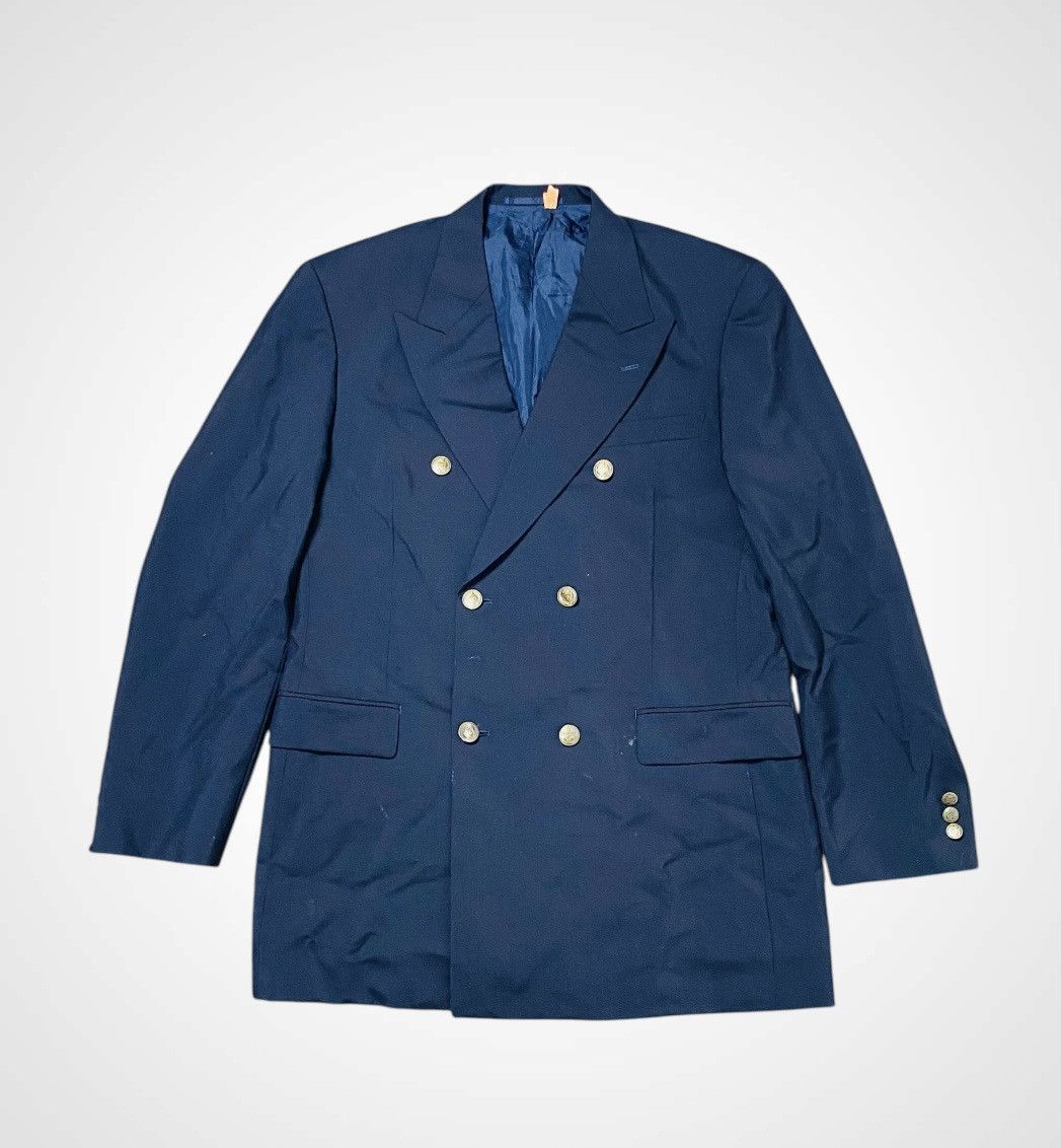 Courreges Rare Vintage Courreges Homme Double Breasted Blazer Size US M / EU 48-50 / 2 - 4 Thumbnail