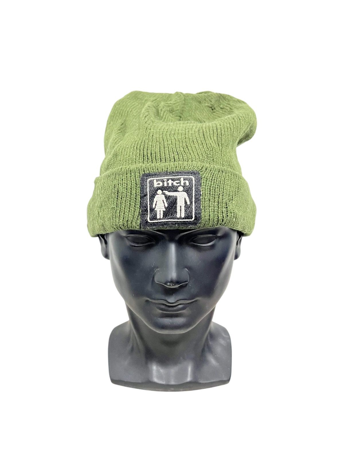 Vintage bitch Skateboard Beanie Hat