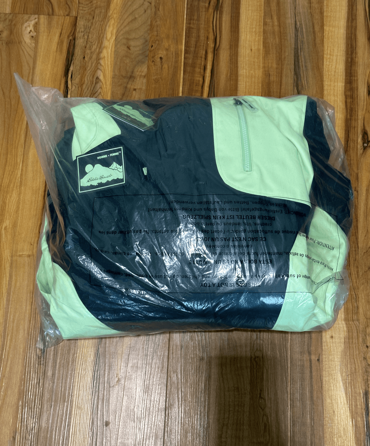 Eddie Bauer × Homme + Femme La Homme Femme X Eddie Bauer Jacket Green Down Parka Outdoor Size US S / EU 44-46 / 1 - 2 Thumbnail