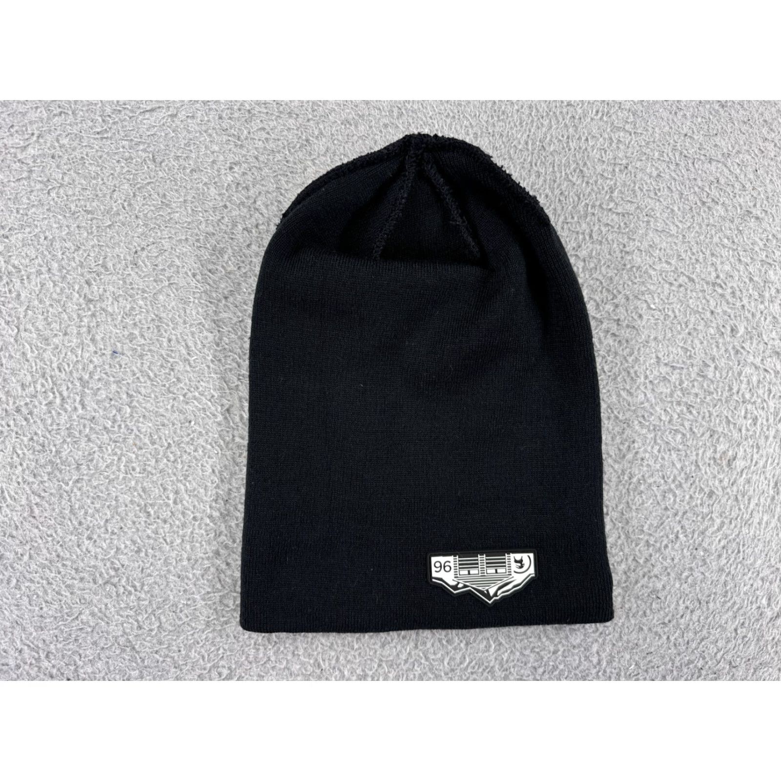 Vintage Back Country Beanie Toque Adult One Size Black Knit 100% Acrylic Outdoors Ski Hat/Cap Mens Beanie Ski Logo 90s? Size ONE SIZE - 3 Thumbnail