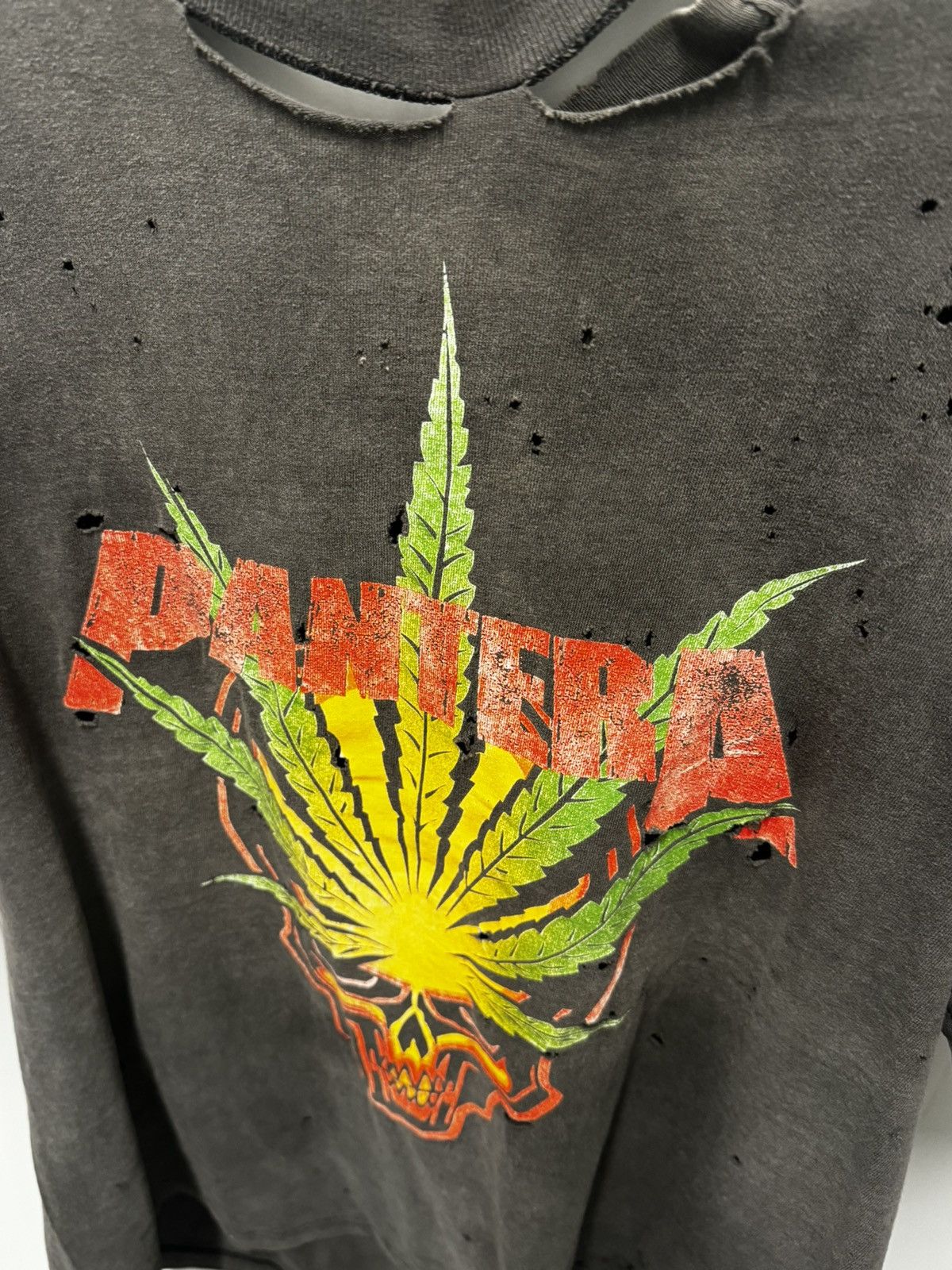 Vintage Vintage 90’s Winterland PANTERA 101 Graphic Crewneck T-Shirt Size US M / EU 48-50 / 2 - 2 Thumbnail