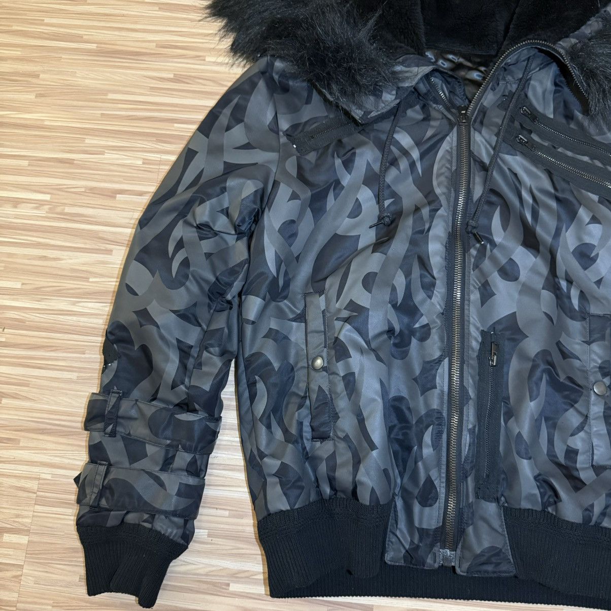 Number (N)ine Number (n)ine AW04 tribal camo bomber jacket Size US XL / EU 56 / 4 - 4 Thumbnail