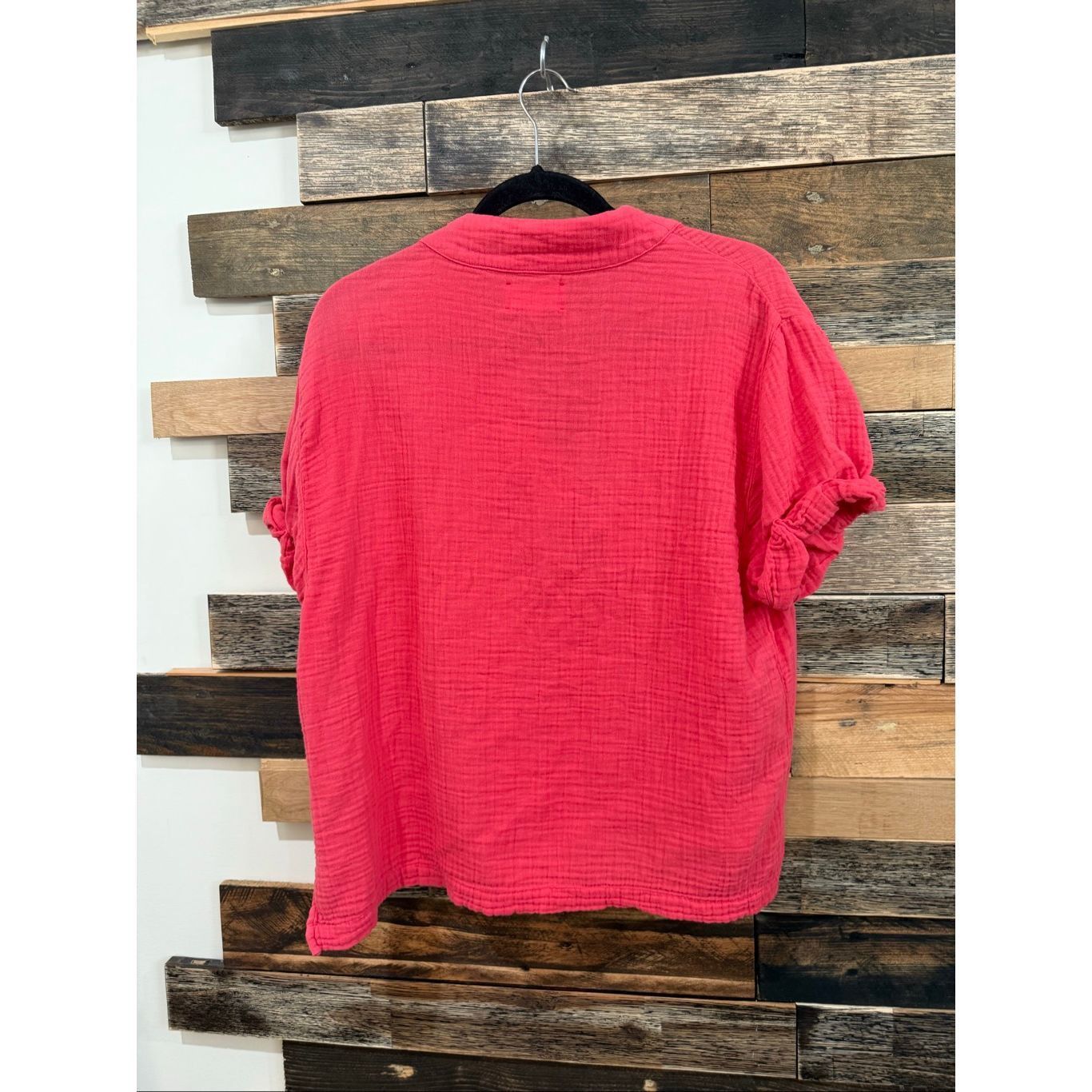 Xirena Xirena boho oversized lagenlook top short sleeves size XS Size XS / US 0-2 / IT 36-38 - 3 Thumbnail