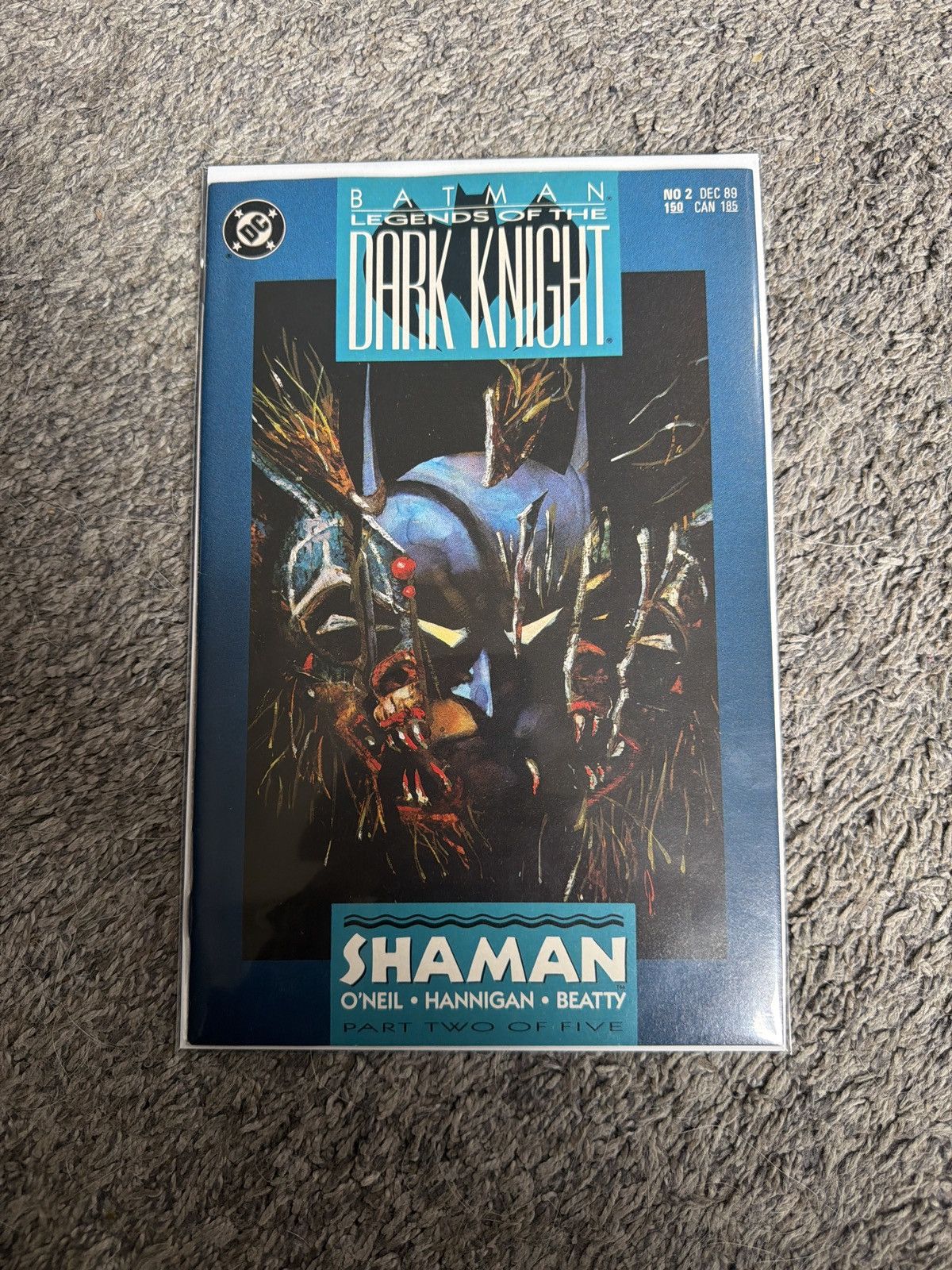 DC Comics 1989 DC Comics Legends Of The Dark Knight #2 Shaman Comic Size ONE SIZE - 1 Thumbnail