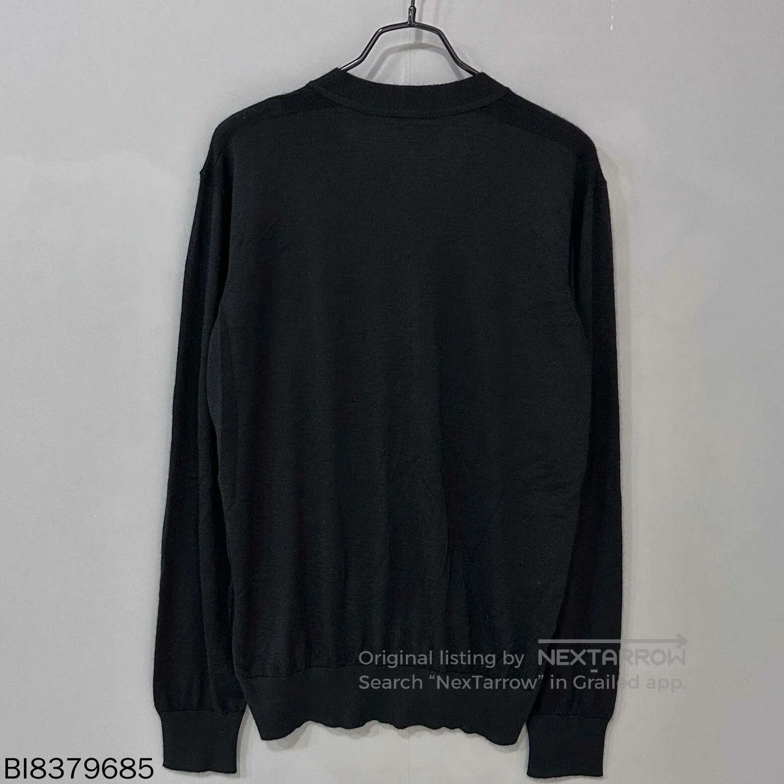 Stefano Ricci Stefano Ricci Black Cashmere Cardigan. Size US L / EU 52-54 / 3 - 3 Thumbnail