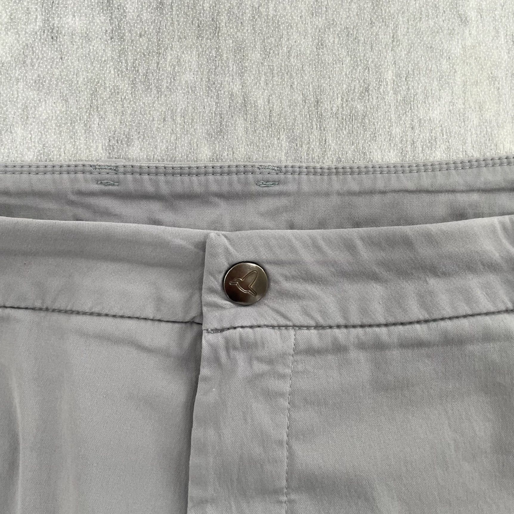 Vintage Birddogs Pants Adult 36 Gray Lined Performance Casual Cotton Blend Straight Mens Size US 36 / EU 52 - 4 Thumbnail