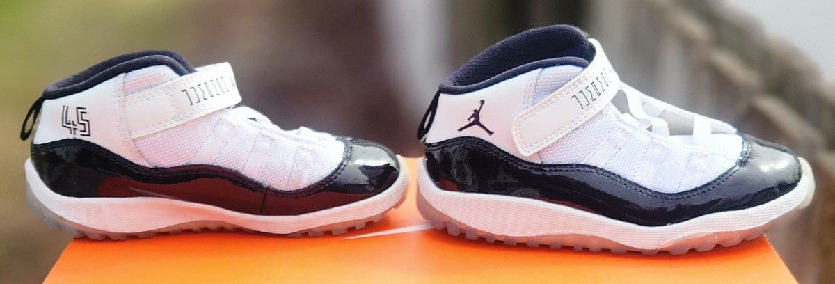 Nike Air Jordan 11 Concord SIZE 10C NO BOX Size US 10 / EU 43 - 5 Thumbnail