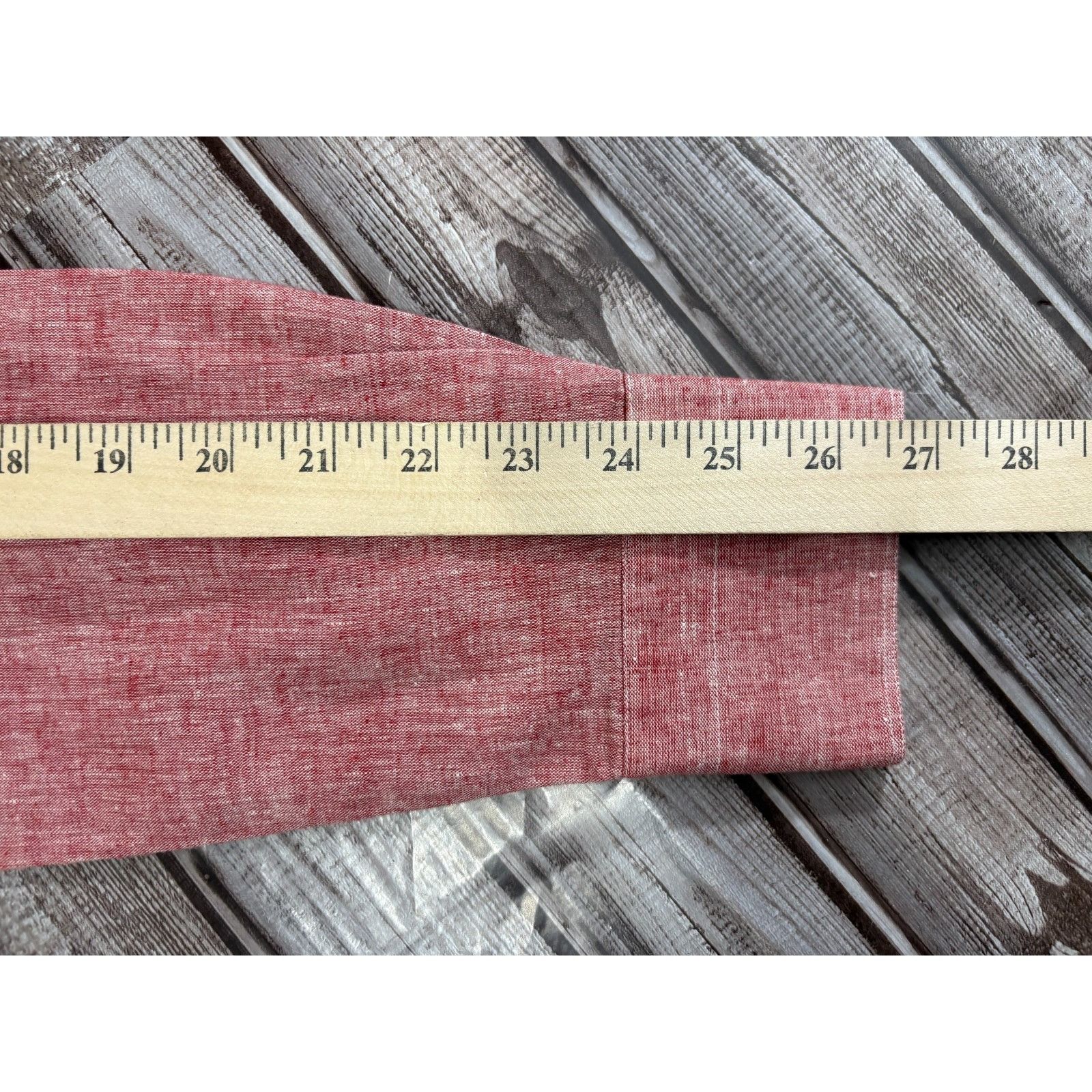 Boglioli Boglioli Linen blend Band Collar Button Shirt sz 41/16 color Size US M / EU 48-50 / 2 - 7 Thumbnail