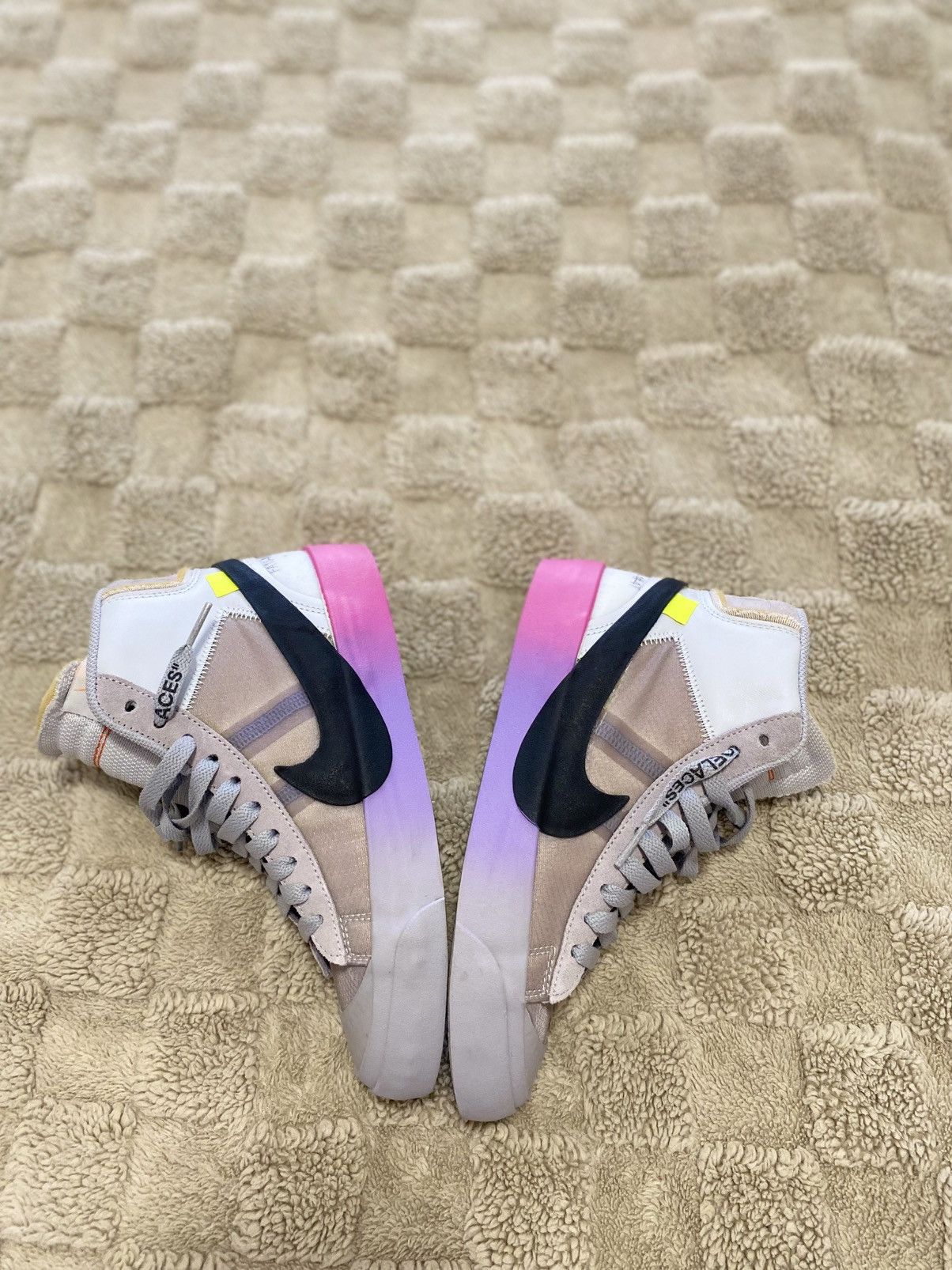 Nike × Off-White Nike Blazer Off White Serena Williams Size US 6 / IT 36 - 5 Thumbnail