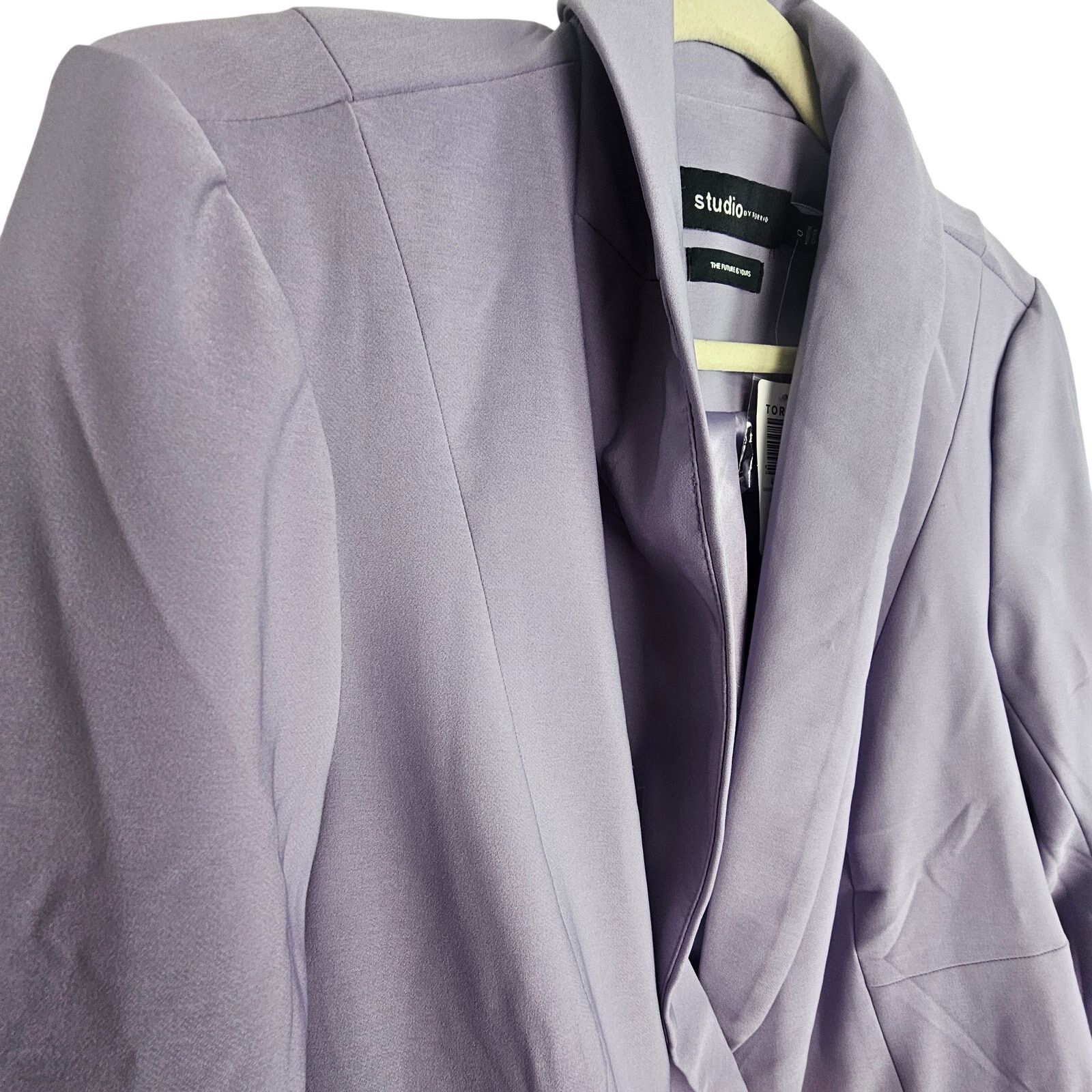 Torrid Torrid Studio Refined Crepe Classic Long Line Blazer Size 0X Size L / US 10 / IT 46 - 5 Thumbnail