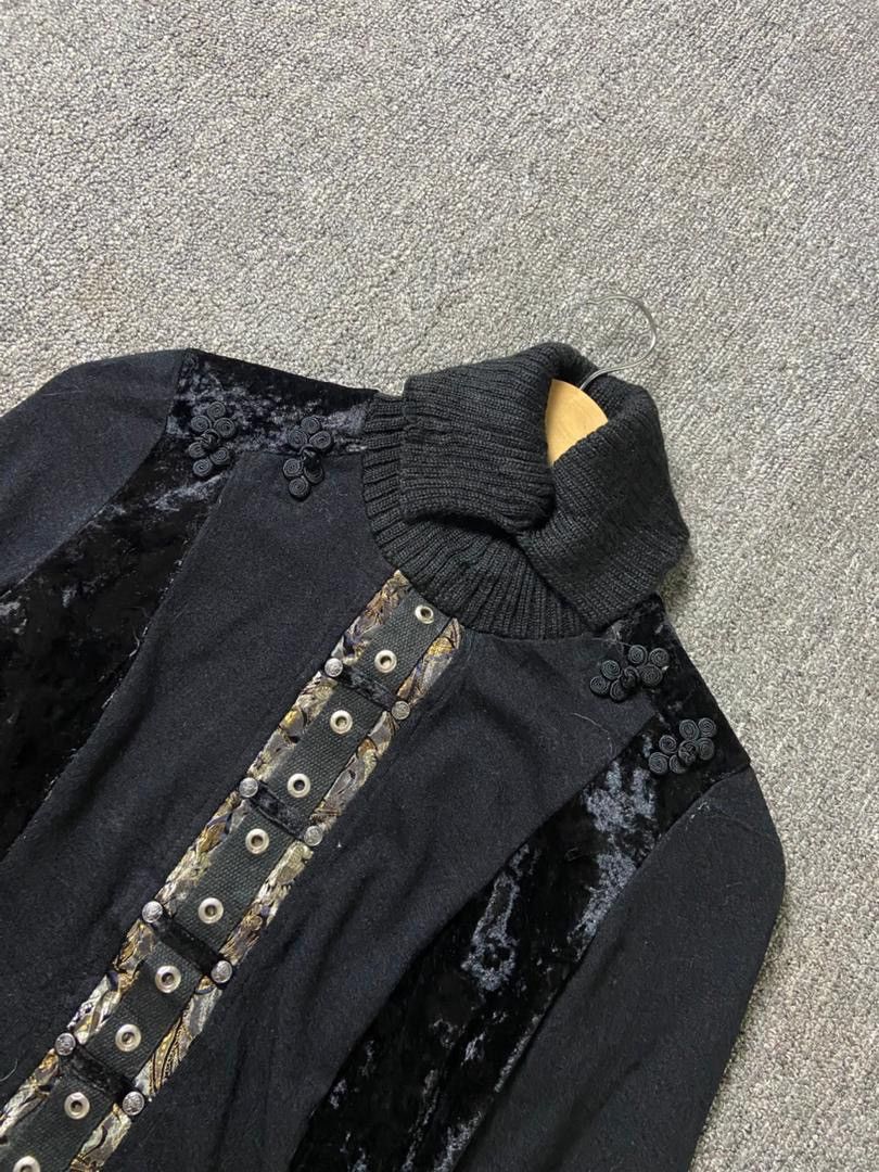 Japanese Brand Ozz Croce Japanese Brand Gothic Style Jacket (182) Size XS / US 0-2 / IT 36-38 - 8 Thumbnail