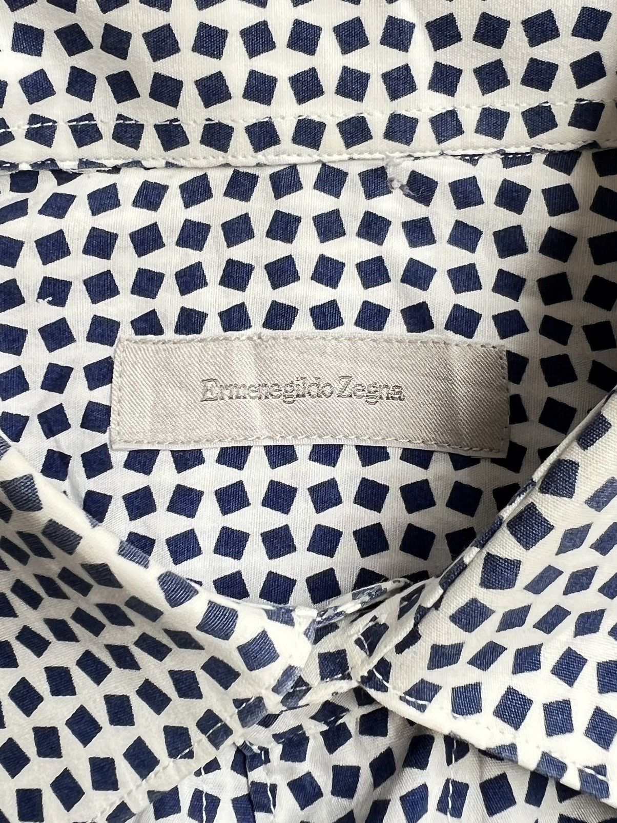 Ermenegildo Zegna Ermenegildo Zegna Motive T-shirt Size US S / EU 44-46 / 1 - 6 Thumbnail