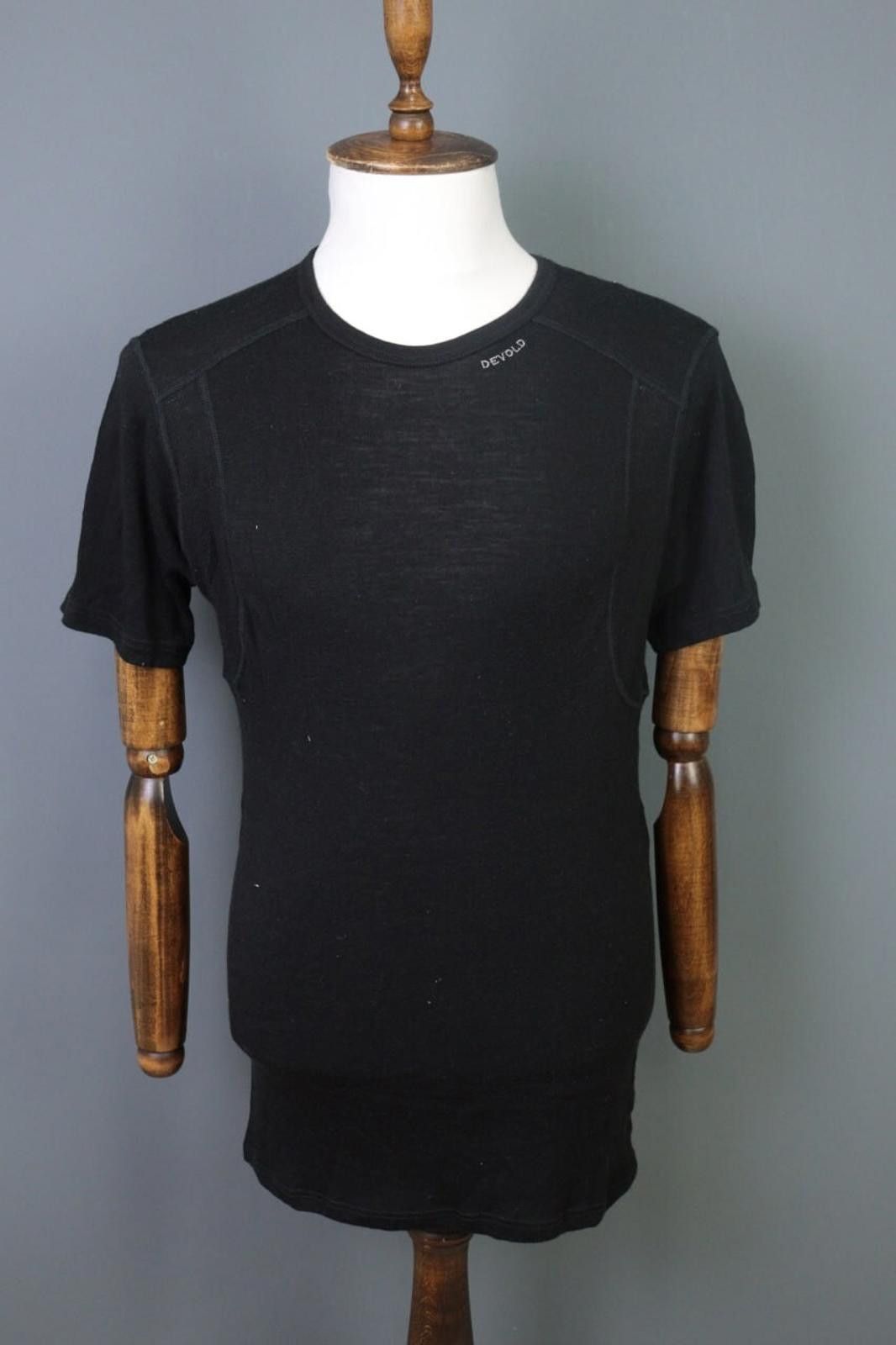 Designer Devold Black Merino Wool Top Base Layer Size XXL Size US XXL / EU 58 / 5 - 1 Thumbnail