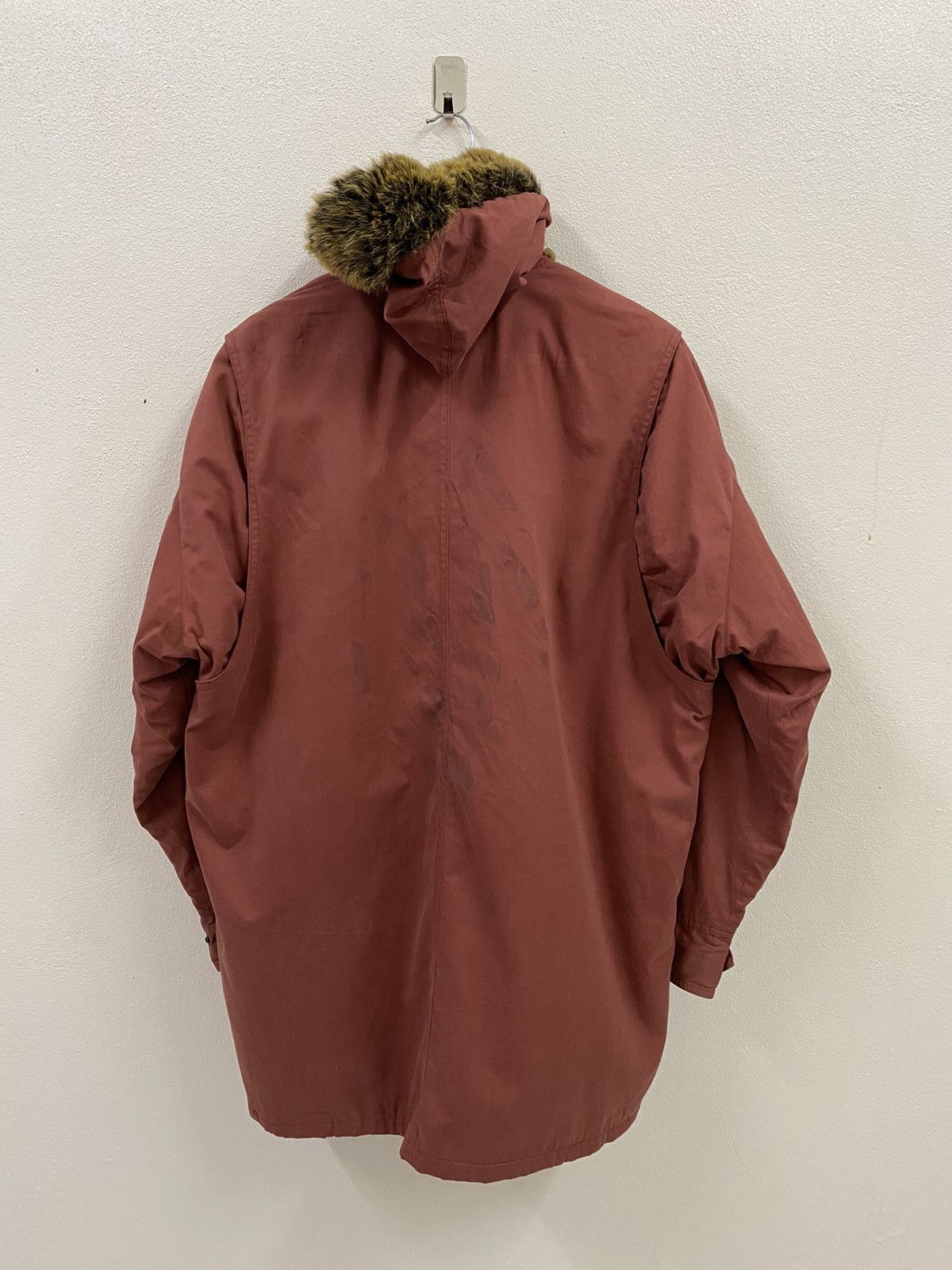 Chaps Ralph Lauren Vtg Chaps Ralph Lauren Parka Fur Hooded Size US L / EU 52-54 / 3 - 4 Thumbnail