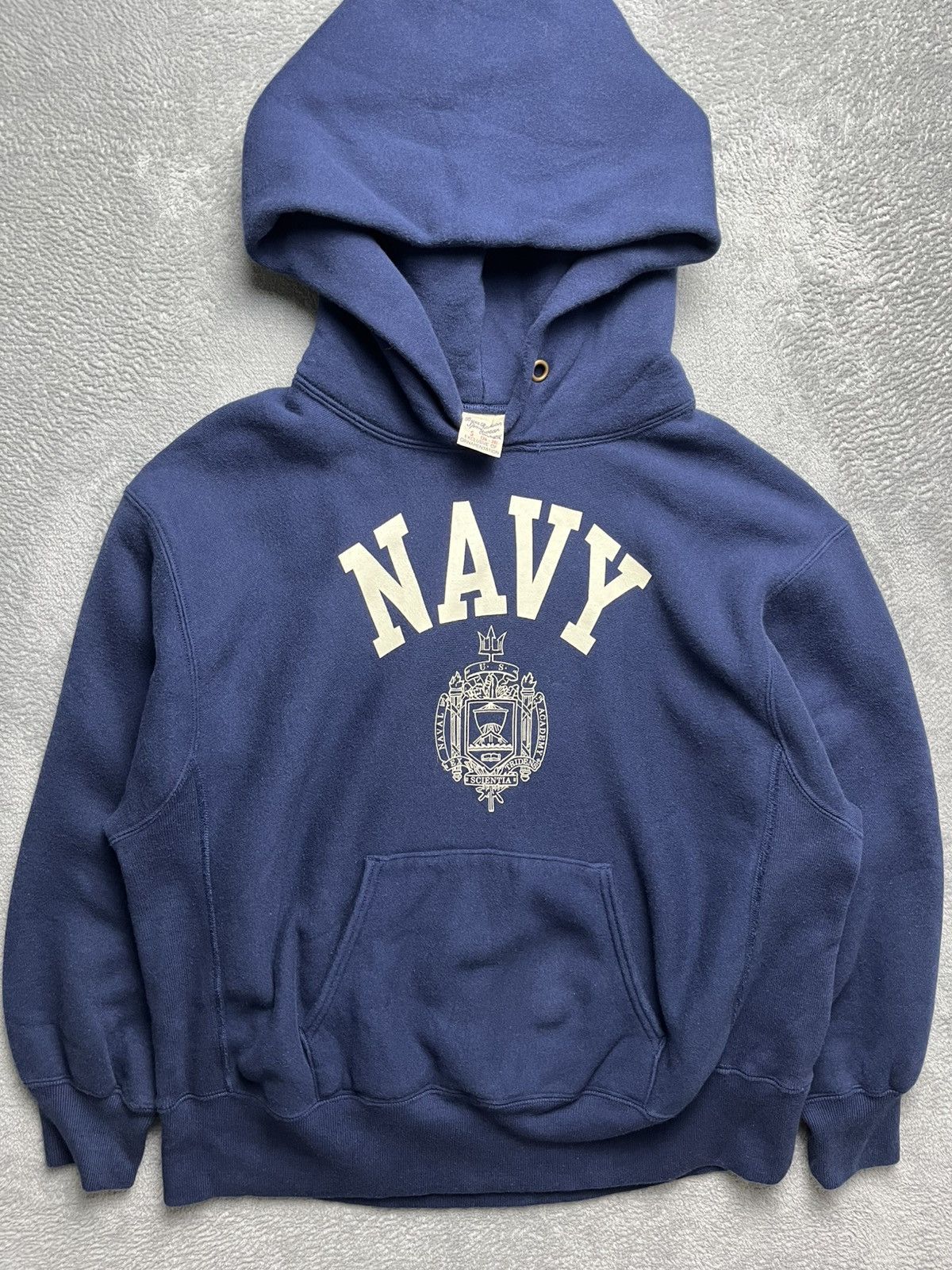 Buzz Rickson's Buzz rickson’s x Beams - US Navy reverse weave hoodie Size US S / EU 44-46 / 1 - 2 Thumbnail